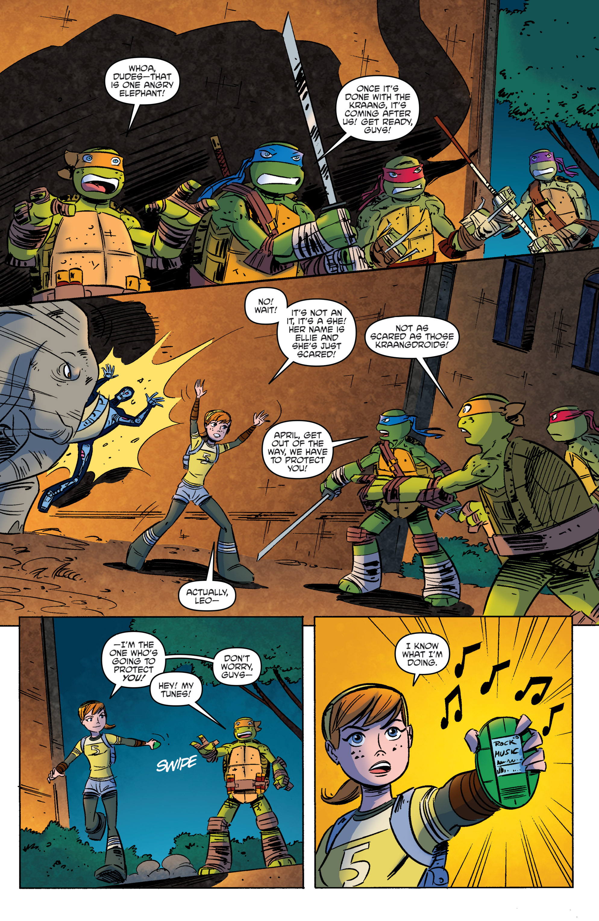 Read online Teenage Mutant Ninja Turtles New Animated Adventures comic -  Issue #13 - 12