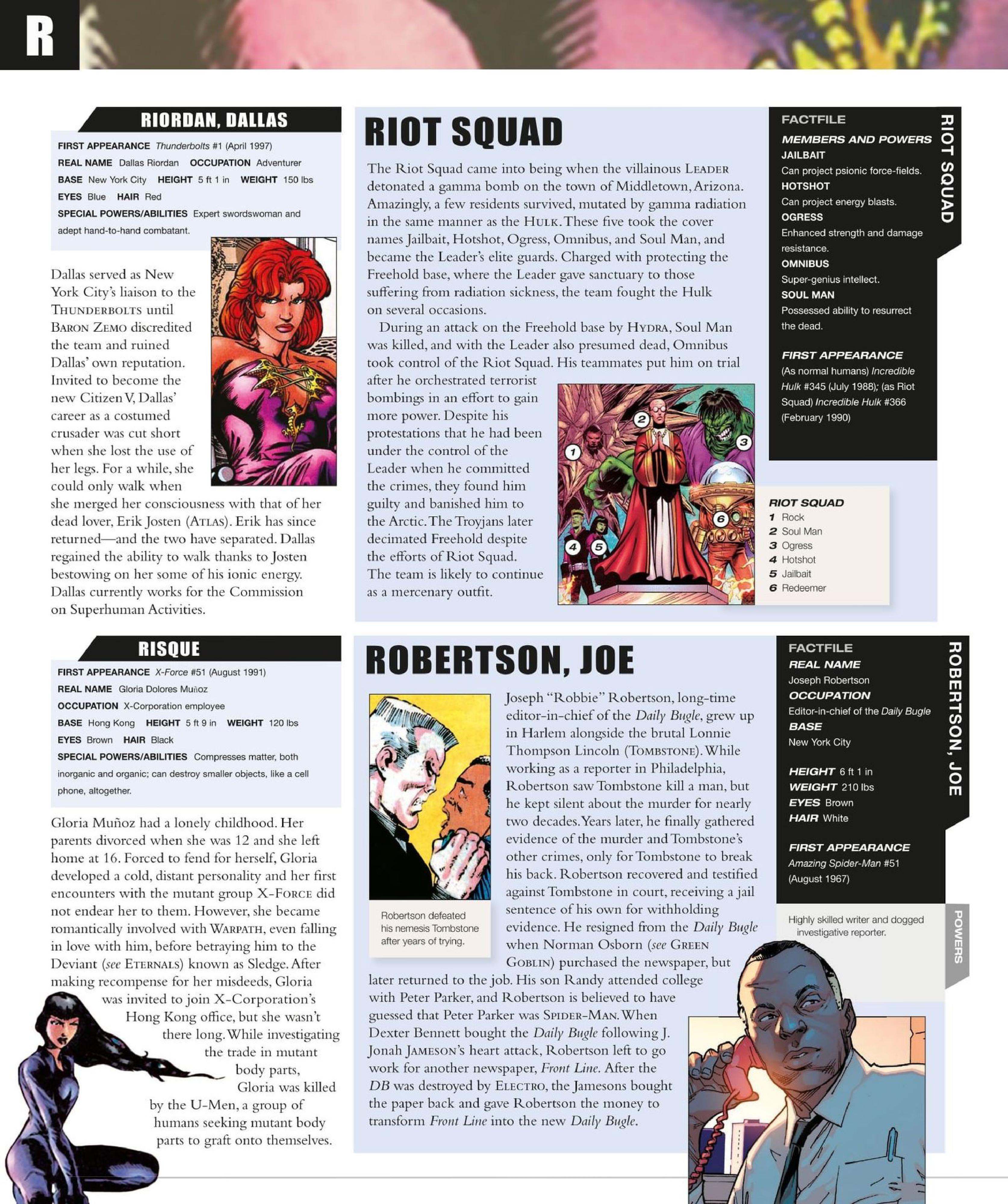 Read online Marvel Encyclopedia, New Edition comic -  Issue # TPB (Part 4) - 1