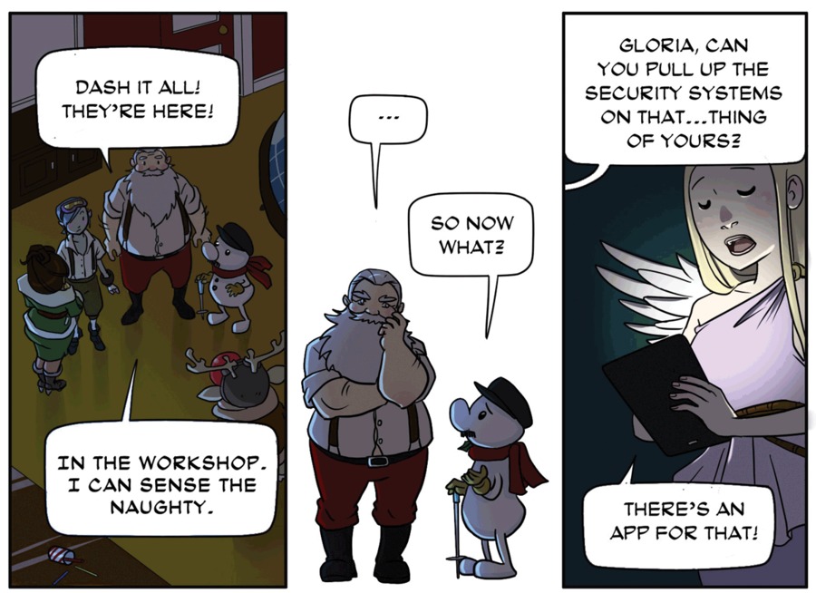 Read Online Santa Versus Dracula Comic Issue Tpb