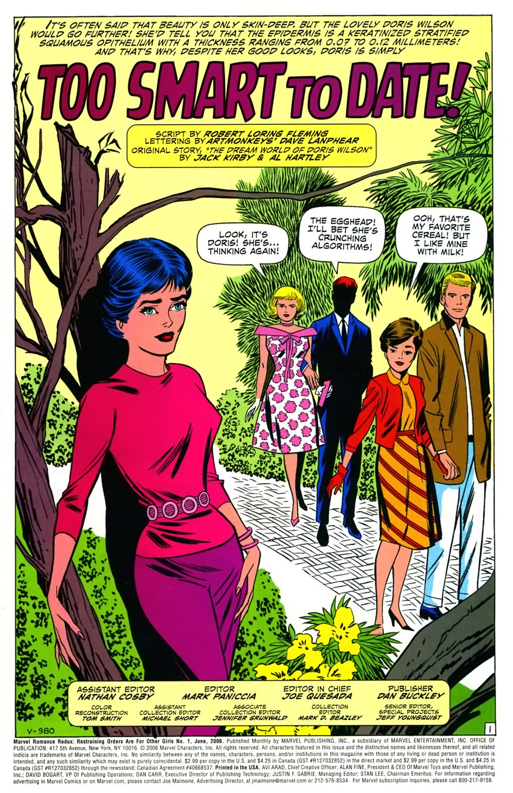 Read online Marvel Romance Redux comic -  Issue # Restraining Orders Are For Other Girls - 2