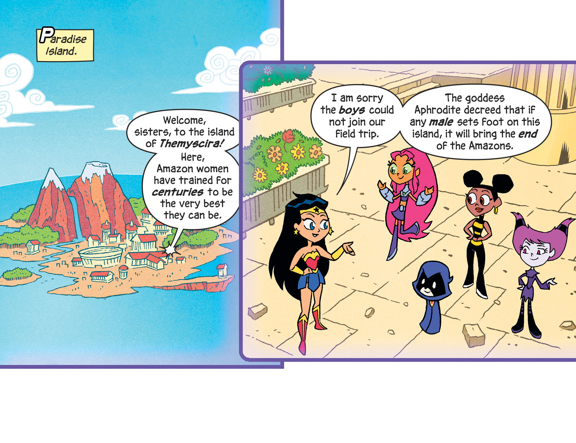 Read online Teen Titans Go! To Camp comic -  Issue #1 - 21