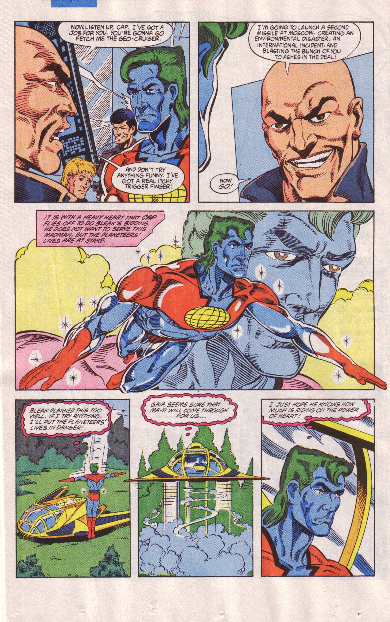 Read online Captain Planet and the Planeteers comic -  Issue #3 - 16