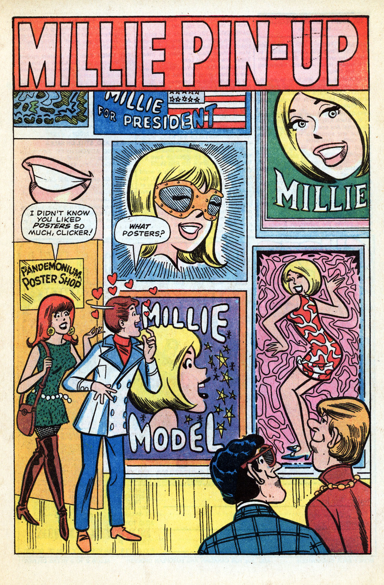 Read online Millie the Model comic -  Issue #188 - 9