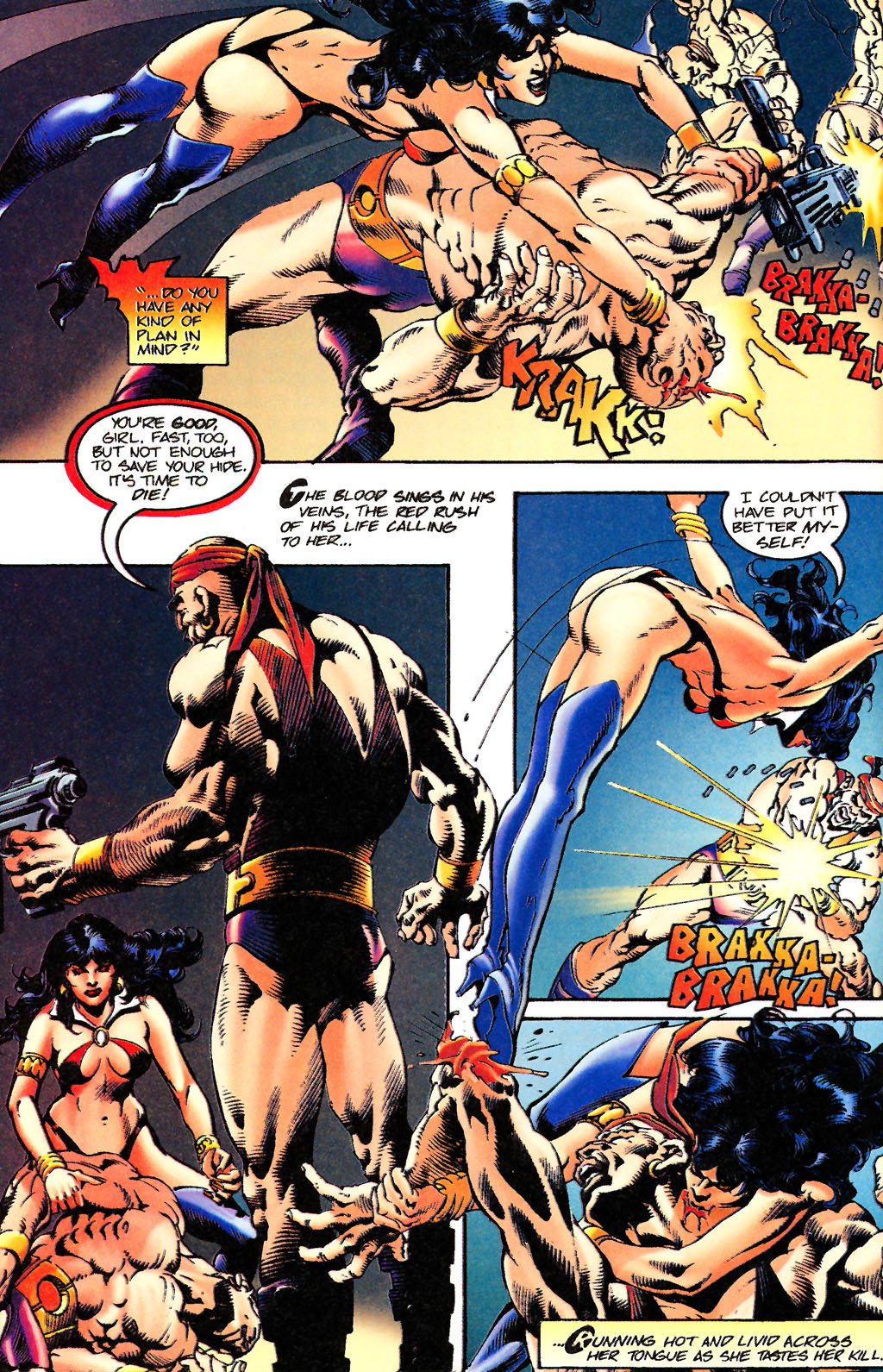 Read online Vampirella Strikes (1995) comic -  Issue #4 - 12