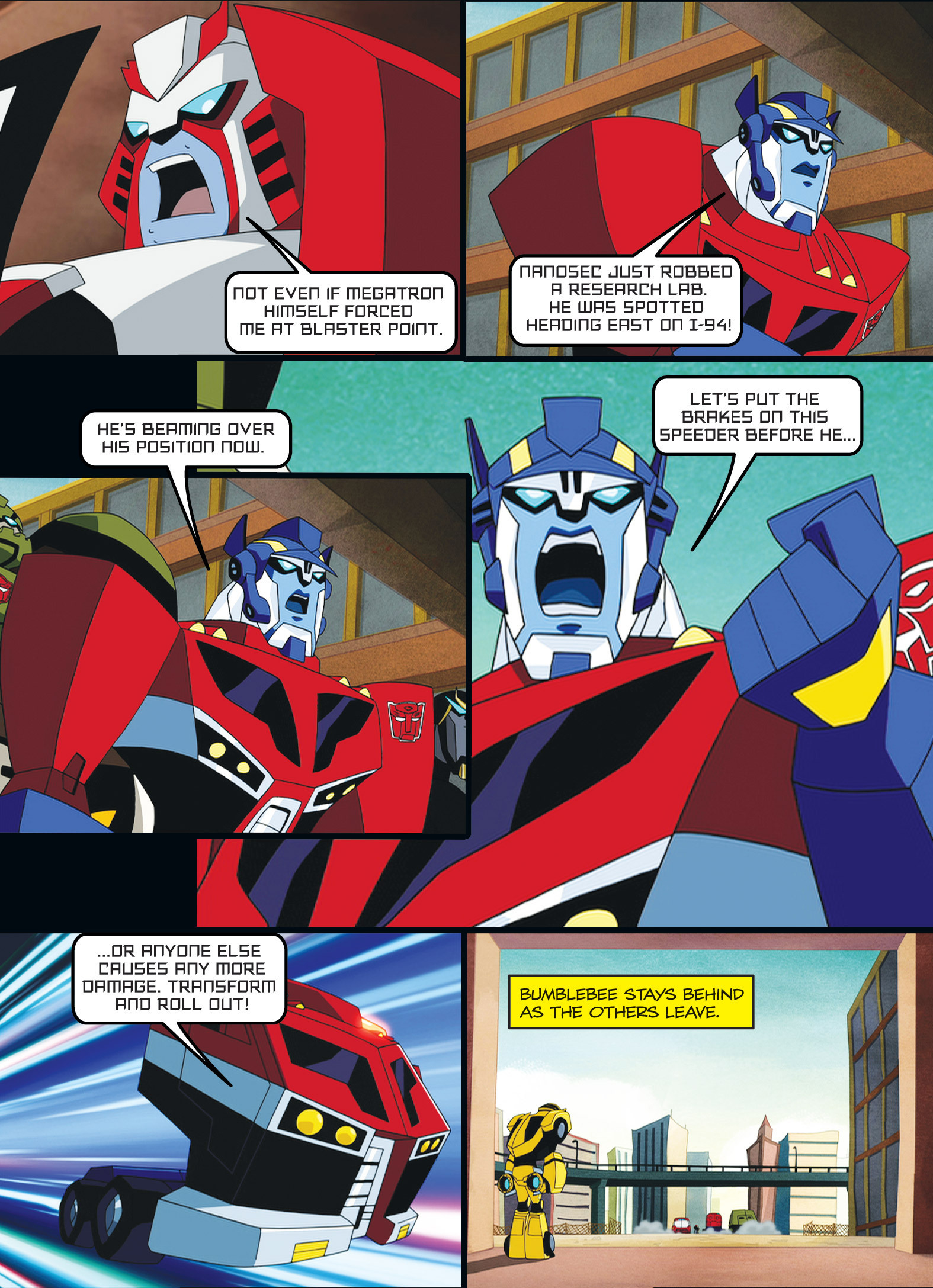 Read online Transformers Animated comic -  Issue #2 - 34