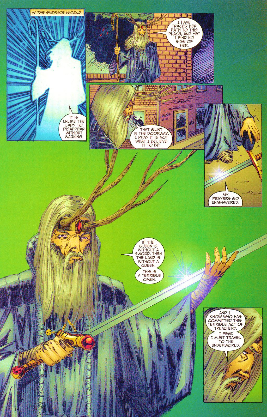 Read online Lady Pendragon comic -  Issue #10 - 14