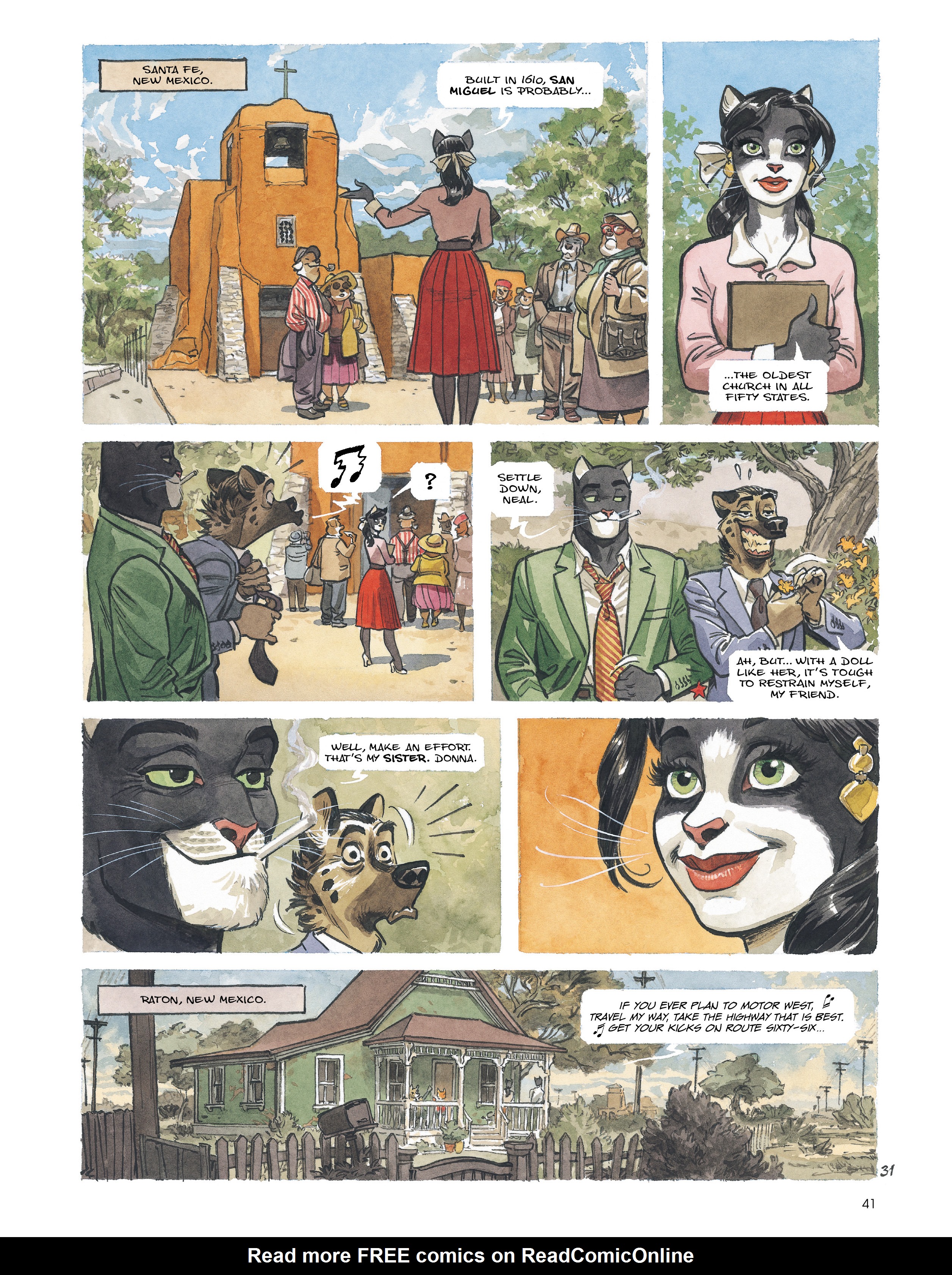 Read online Blacksad: Amarillo comic -  Issue # Full - 40