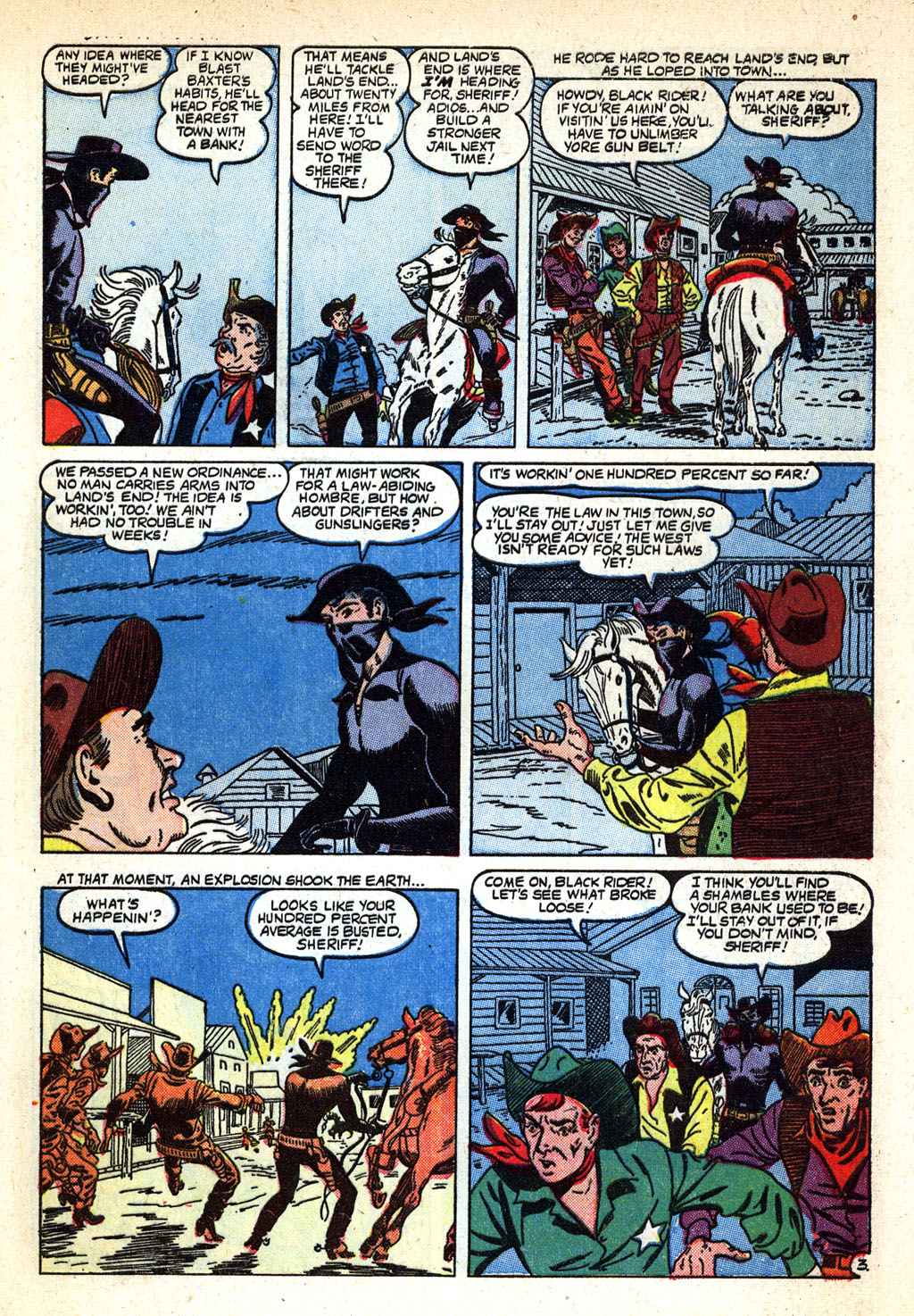 Read online Western Tales of Black Rider comic -  Issue #29 - 29