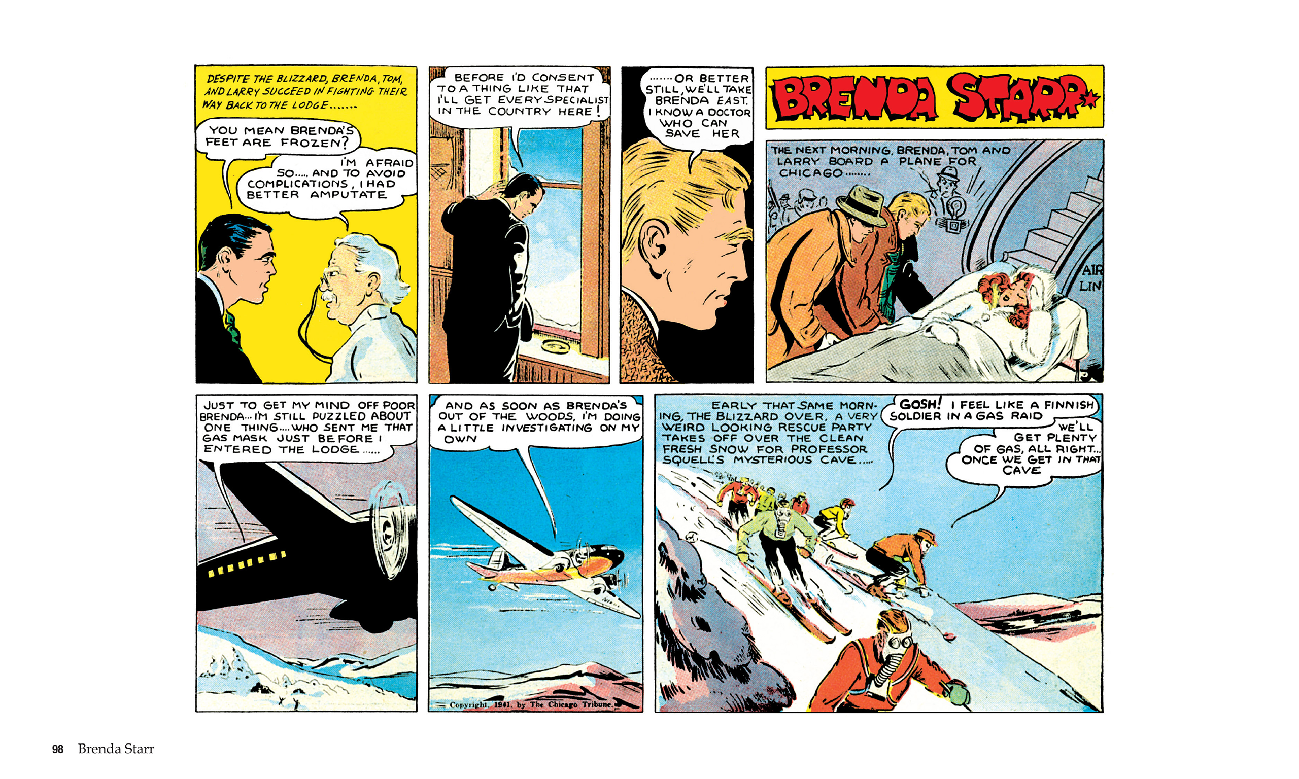 Read online Brenda Starr, Reporter: The Collected Dailies and Sundays comic -  Issue # TPB (Part 1) - 99