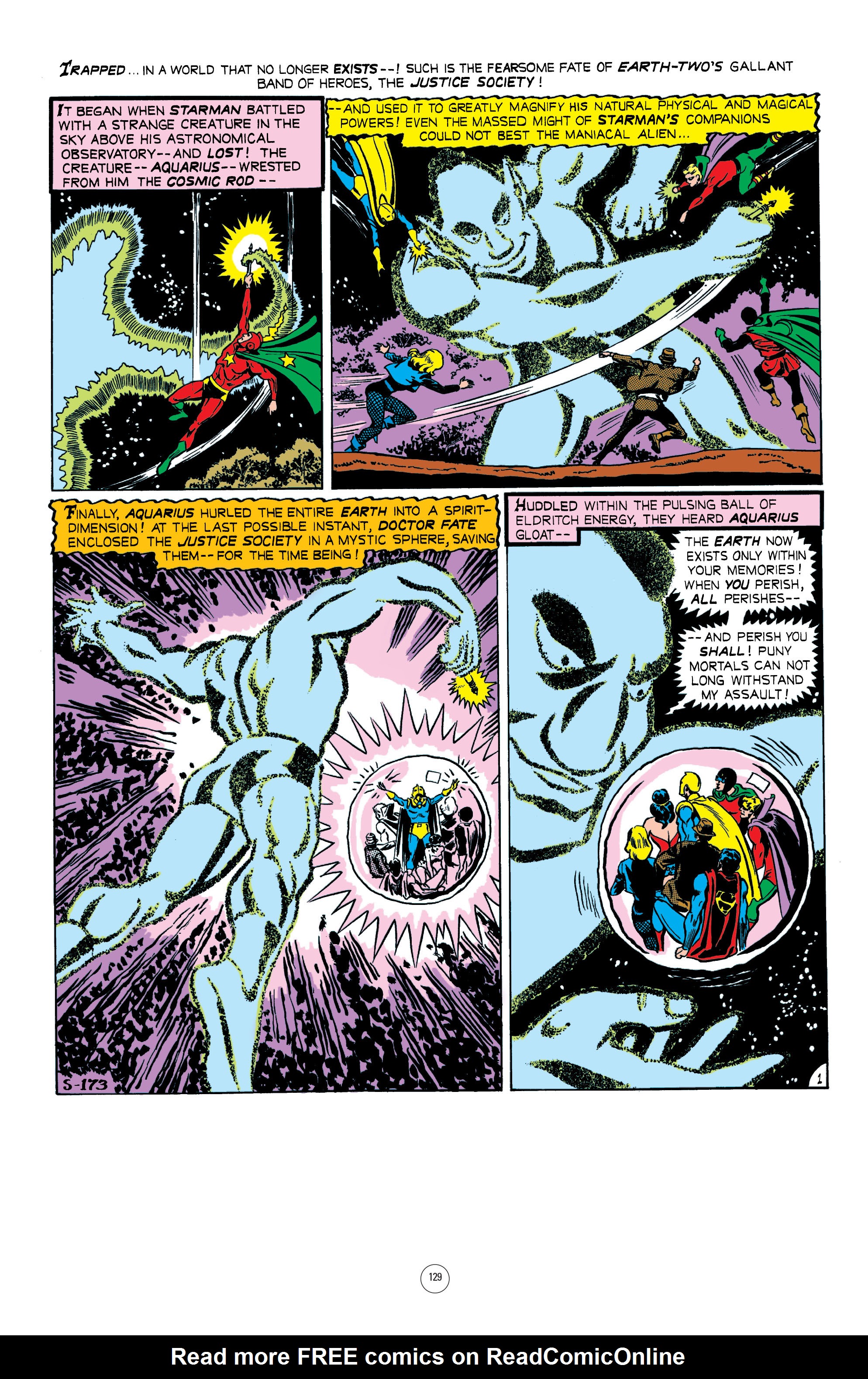 Read online Crisis on Multiple Earths comic -  Issue # TPB 2 - 129