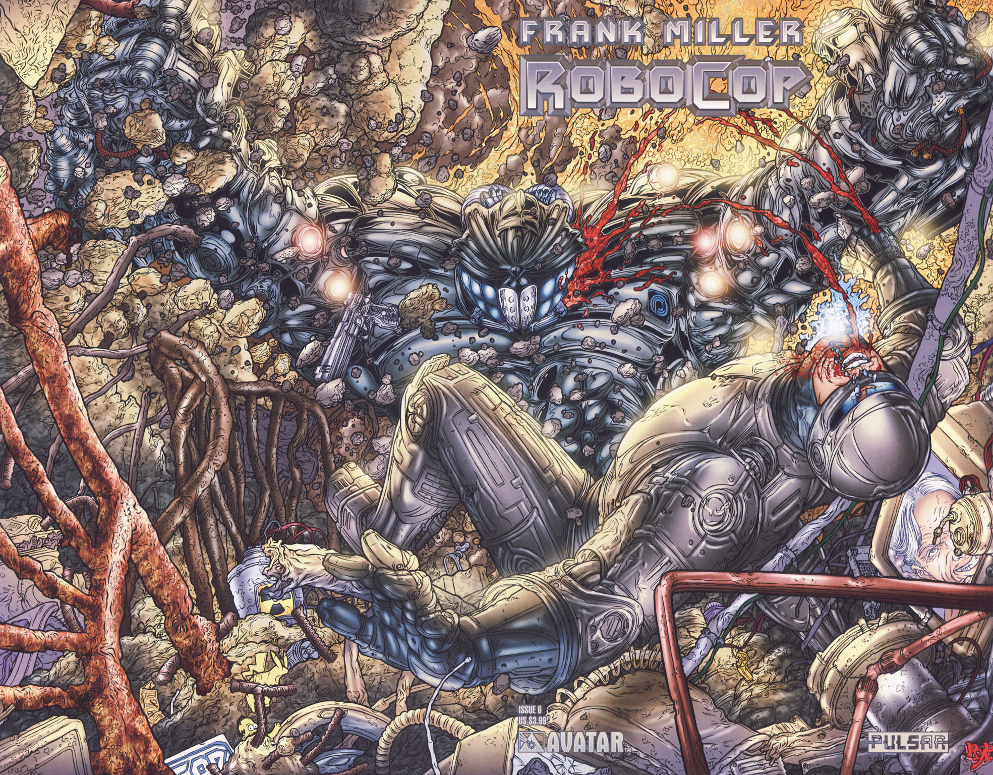 Read online Frank Miller's Robocop comic -  Issue #6 - 1