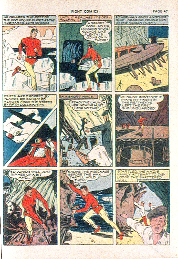 Read online Fight Comics comic -  Issue #13 - 48