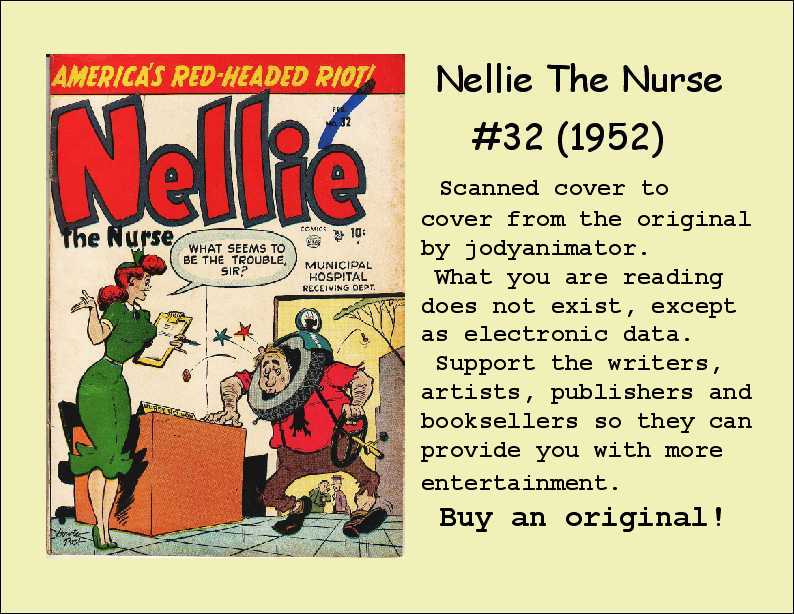 Read online Nellie The Nurse (1945) comic -  Issue #32 - 37