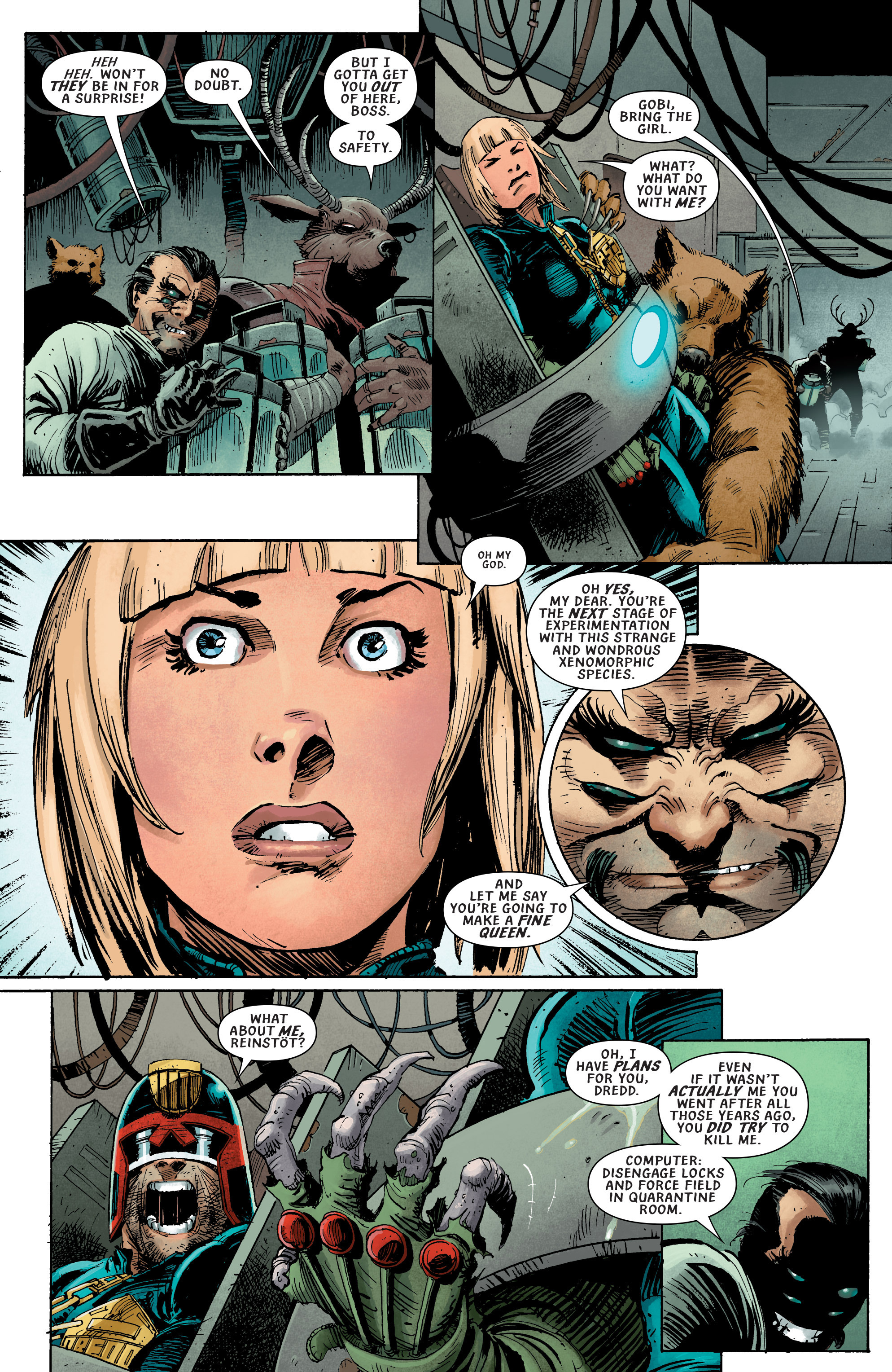 Read online Predator Vs. Judge Dredd Vs. Aliens comic -  Issue #2 - 23