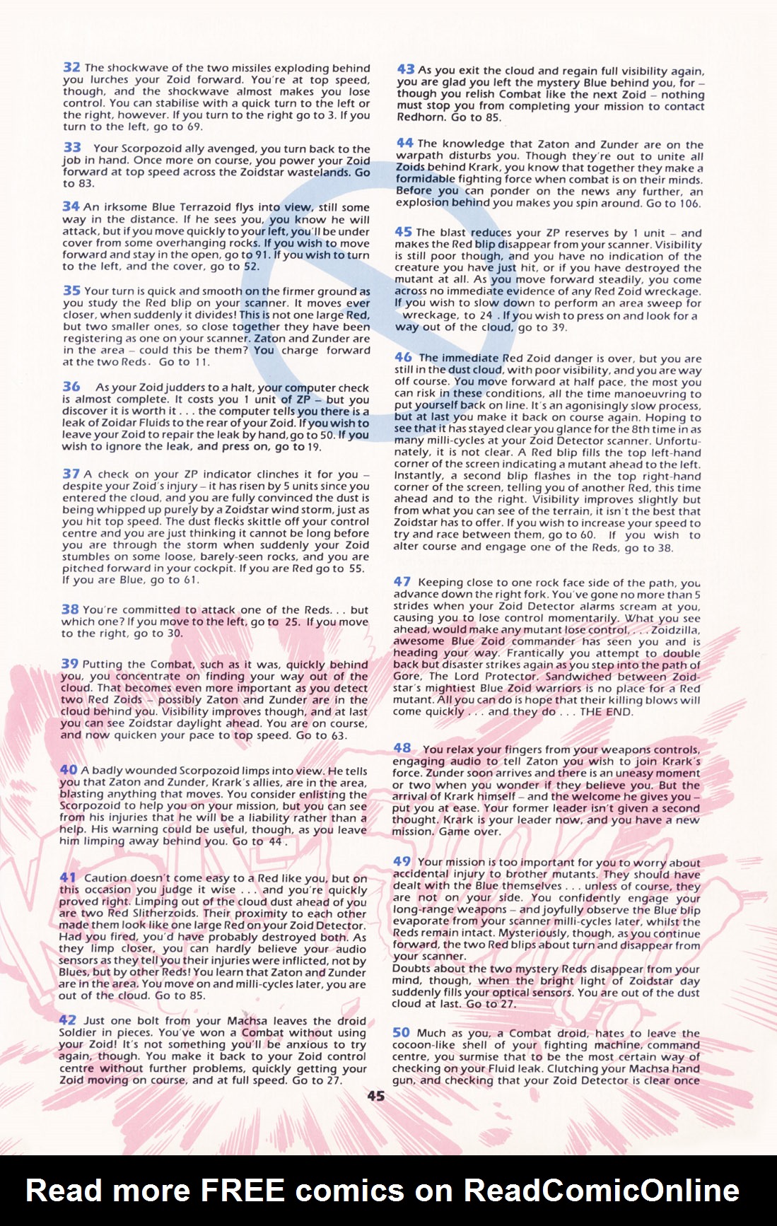 Read online Zoids Annual comic -  Issue # Full - 44
