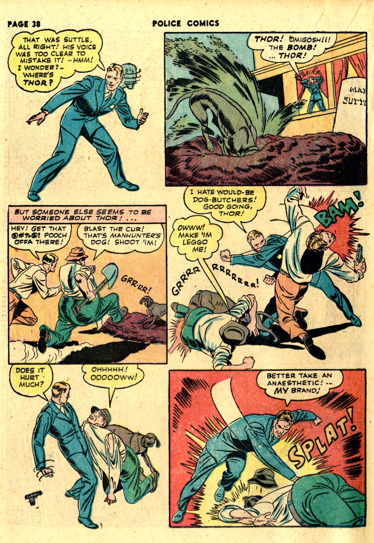 Read online Police Comics comic -  Issue #19 - 40
