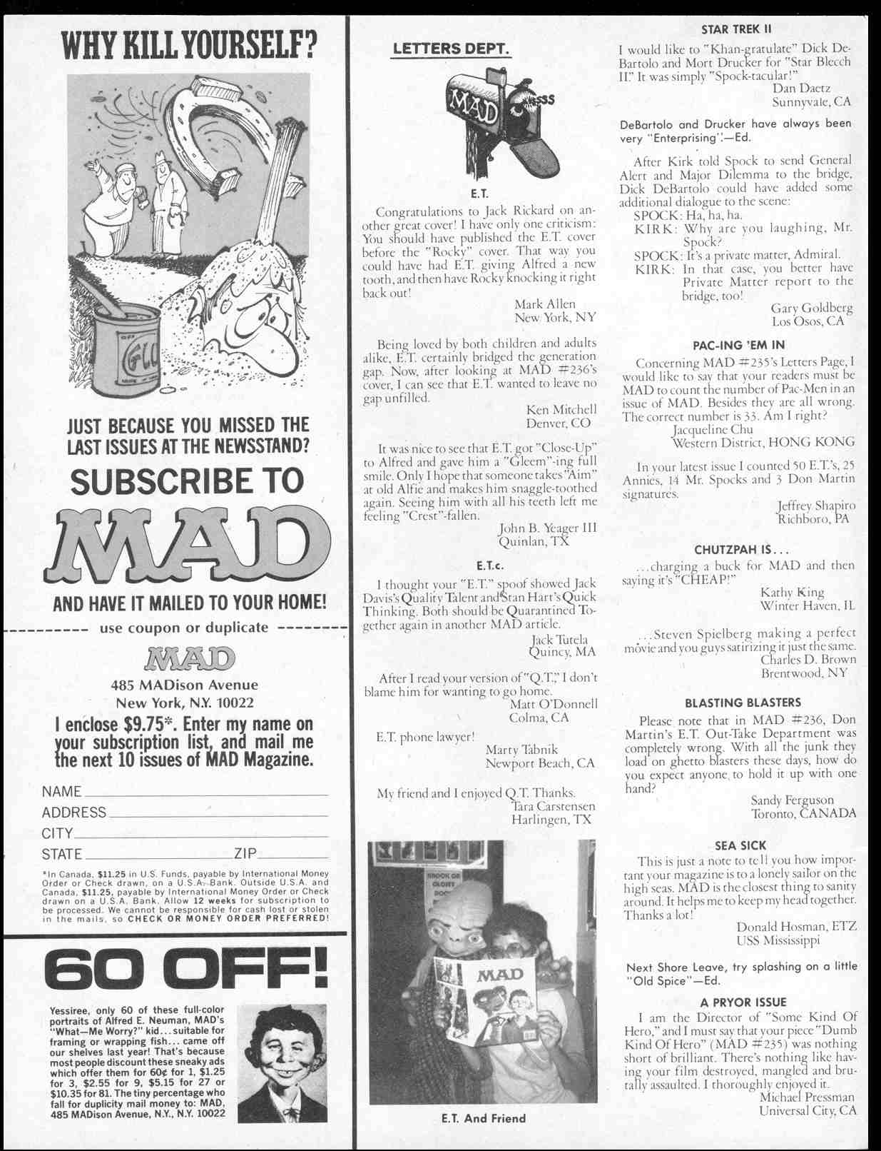Read online MAD comic -  Issue #238 - 4