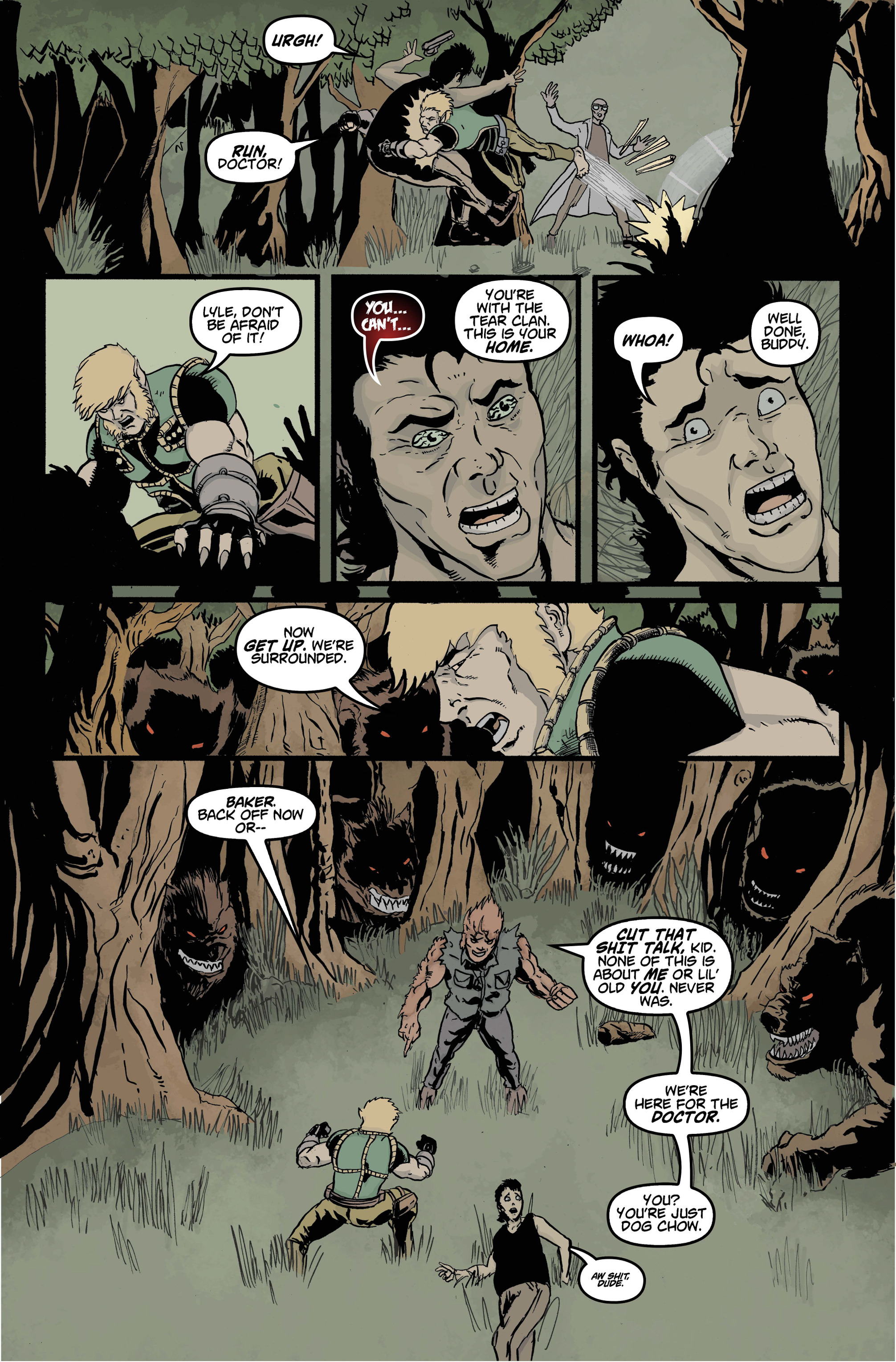 Read online Packs of the Lowcountry comic -  Issue #5 - 10