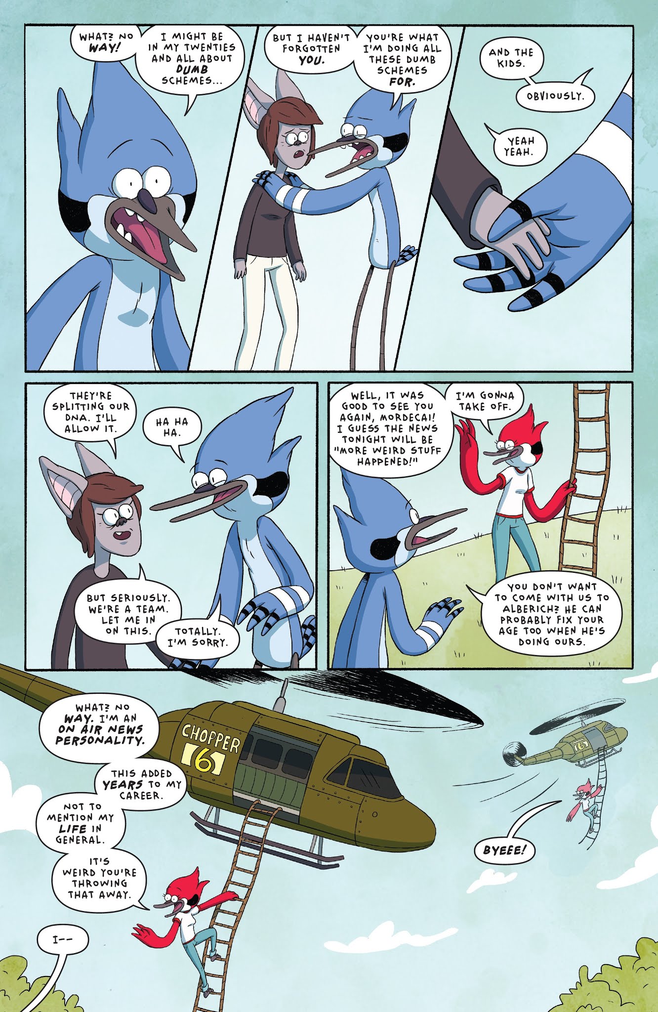 Read online Regular Show: 25 Years Later comic -  Issue #5 - 22