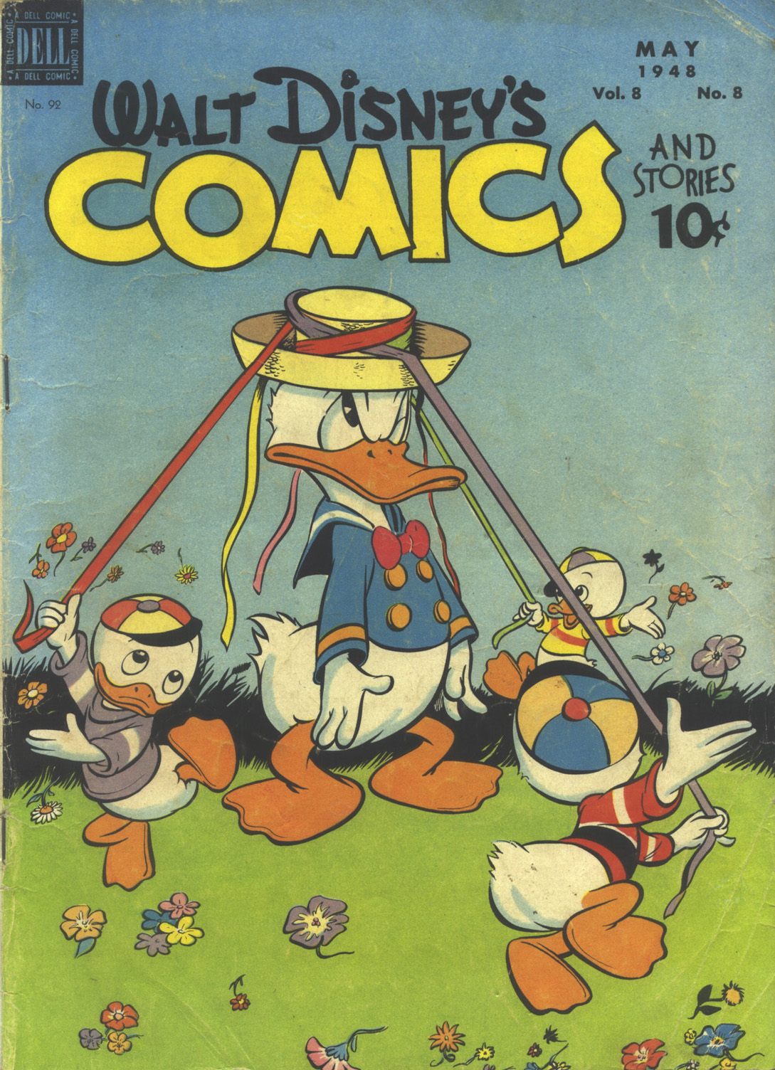Read online Walt Disney's Comics and Stories comic -  Issue #92 - 1