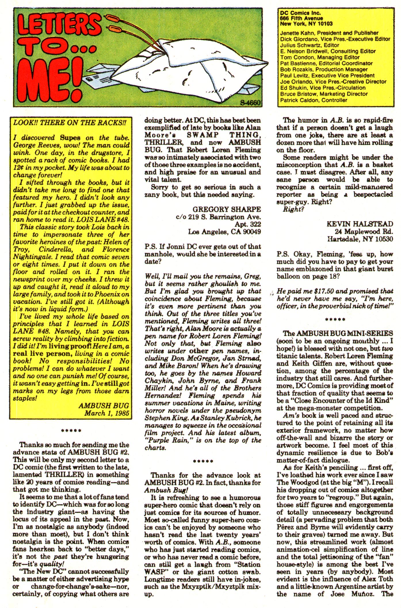 Read online Ambush Bug comic -  Issue #3 - 33