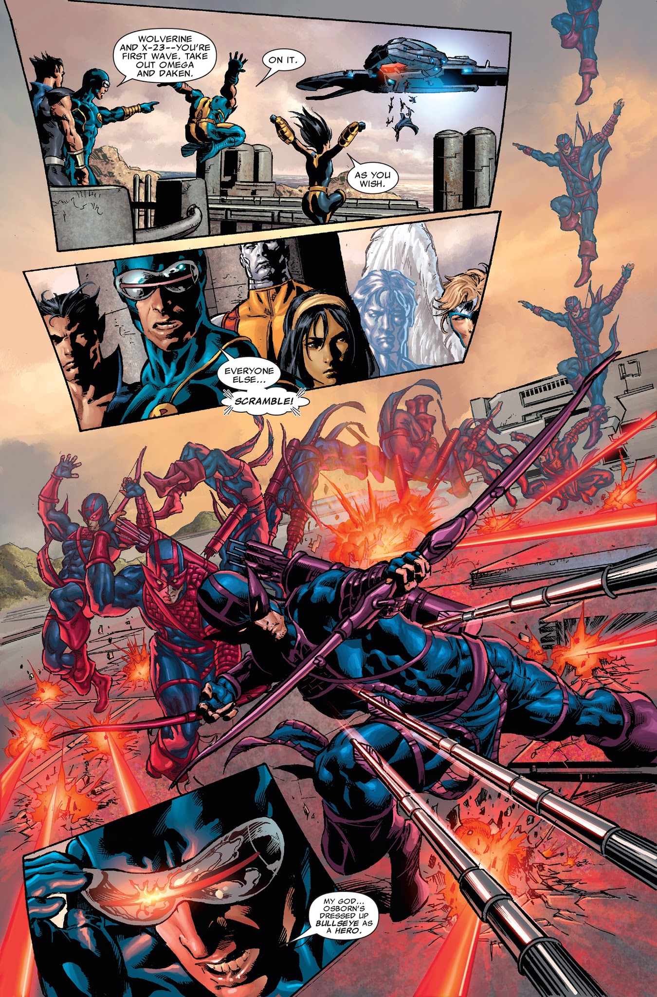 Read online Dark Avengers/Uncanny X-Men: Utopia comic -  Issue # TPB - 140