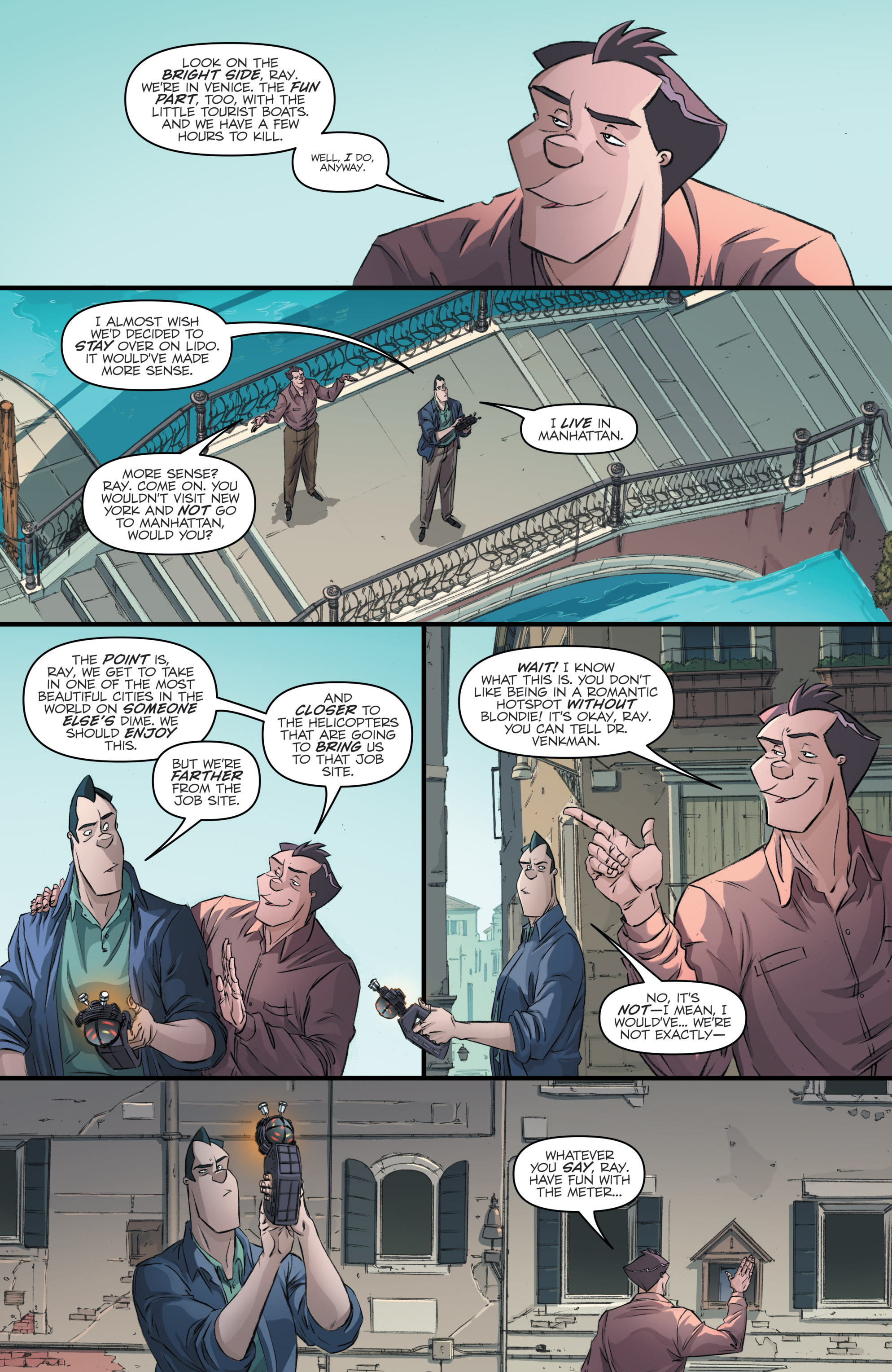 Read online Ghostbusters: International comic -  Issue #2 - 18
