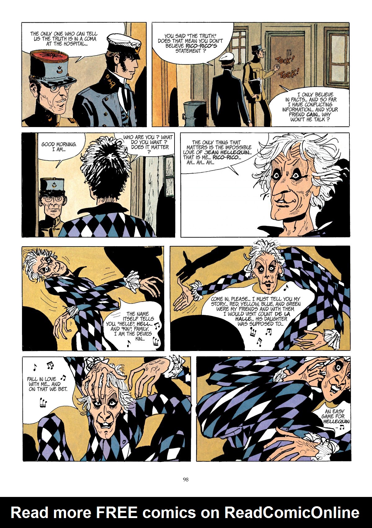 Read online Corto Maltese comic -  Issue # TPB 7 (Part 1) - 90