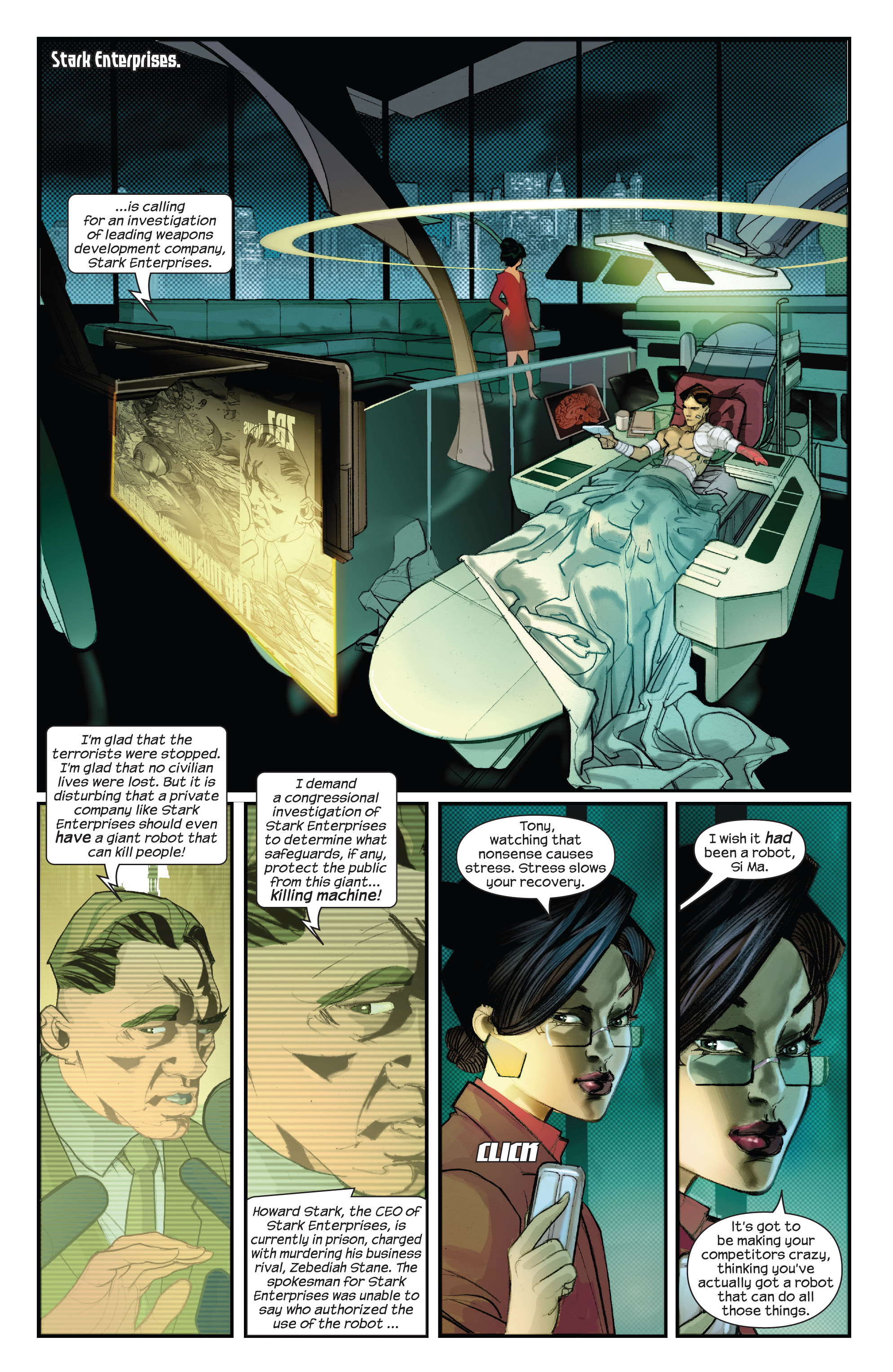 Read online Ultimate Iron Man (2005) comic -  Issue # _Ultimate Comics Iron Man - Ultimate Collection (Part 2) - 23