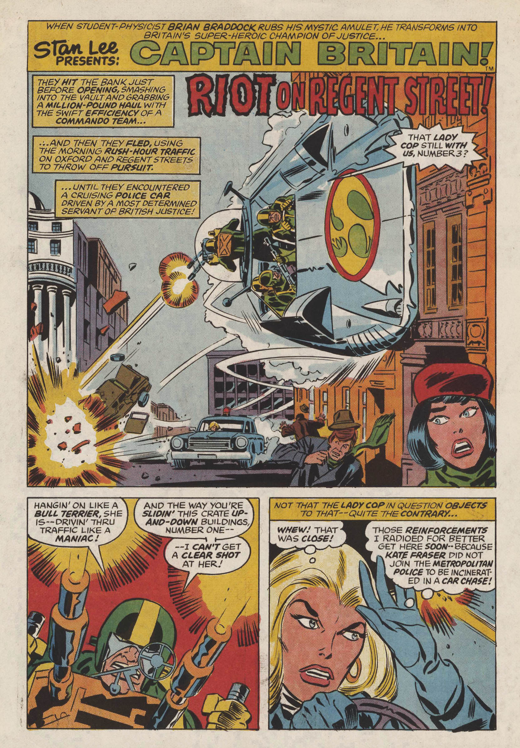 Read online Captain Britain (1976) comic -  Issue #8 - 2