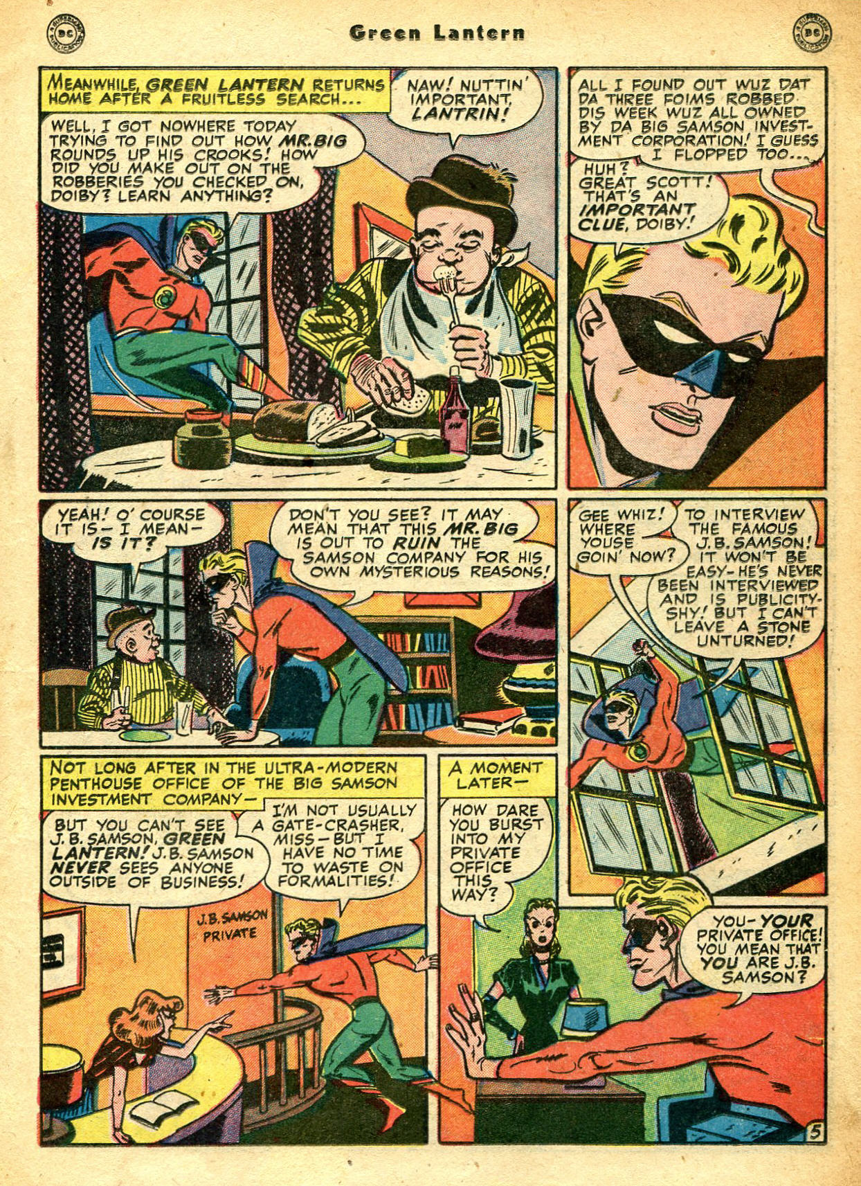 Green Lantern (1941) Issue #33 #33 - English 22