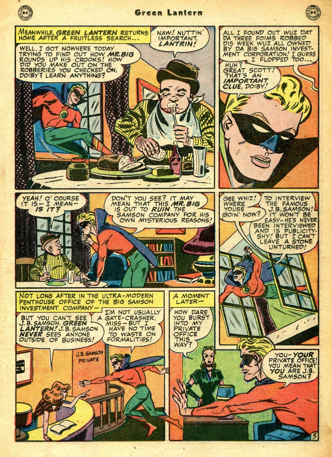 Green Lantern (1941) Issue #33 #33 - English 22 Green Lantern (1941) Issue #33 #33 - English 22