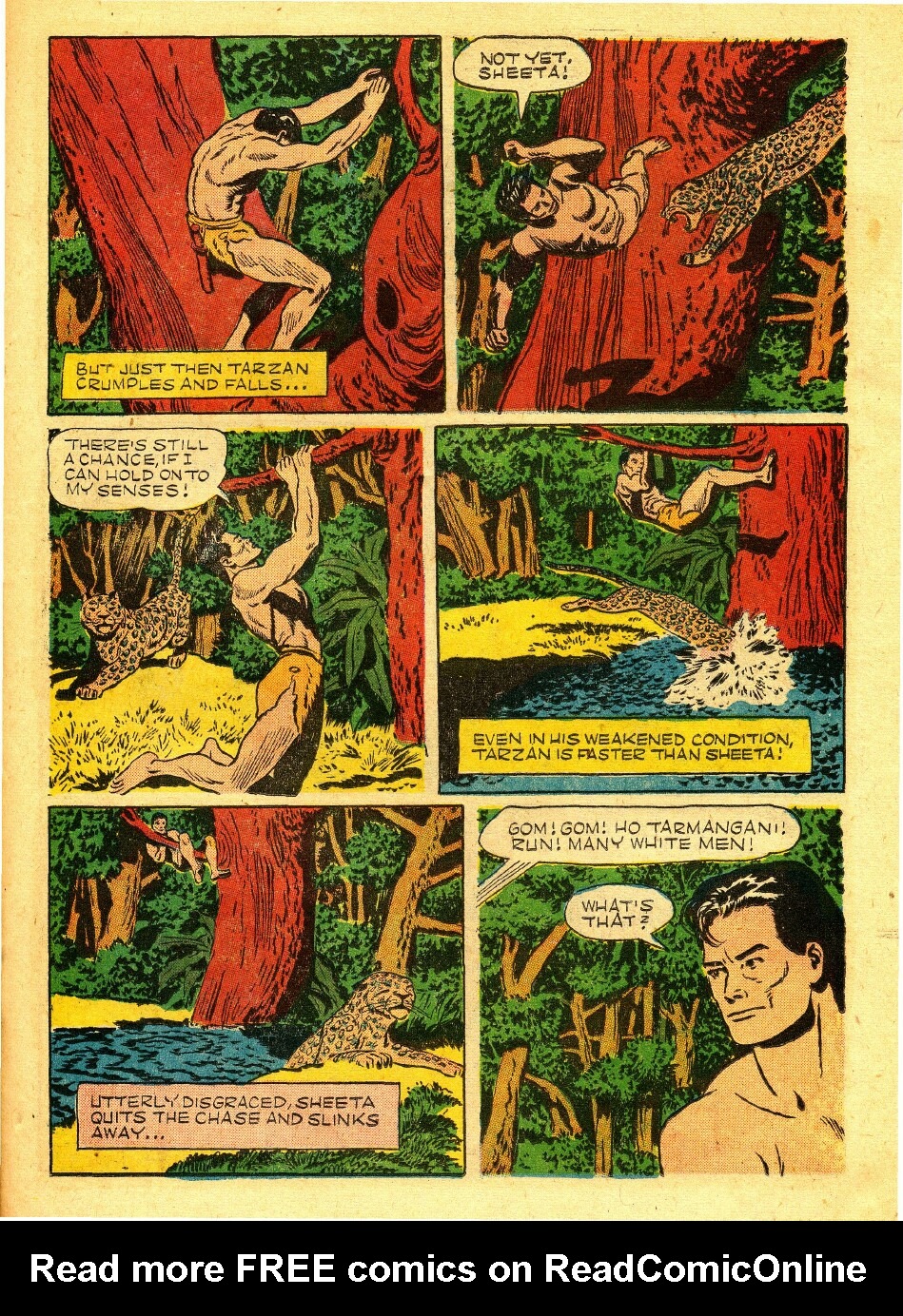 Read online Tarzan (1948) comic -  Issue #46 - 31