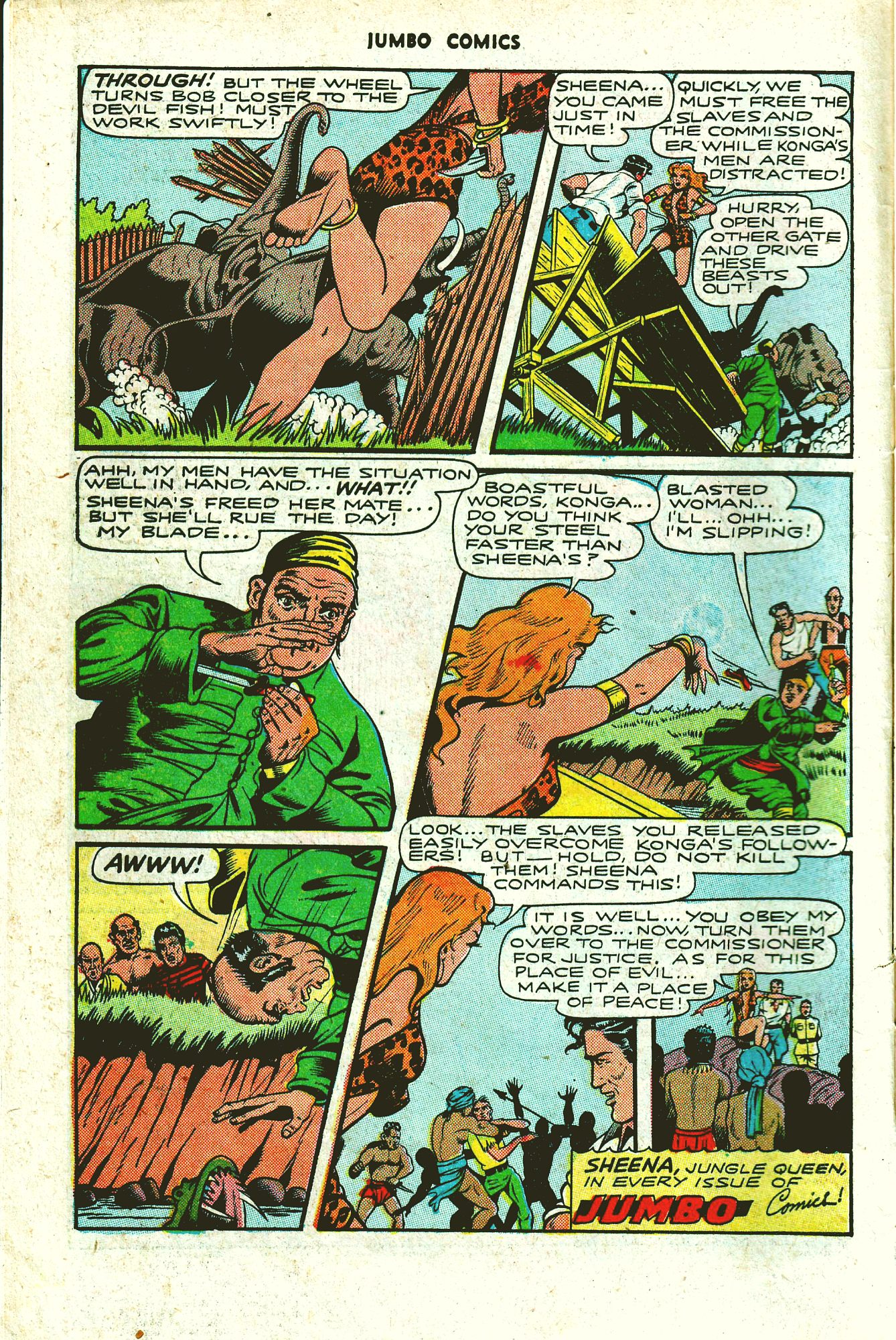 Read online Jumbo Comics comic -  Issue #94 - 13