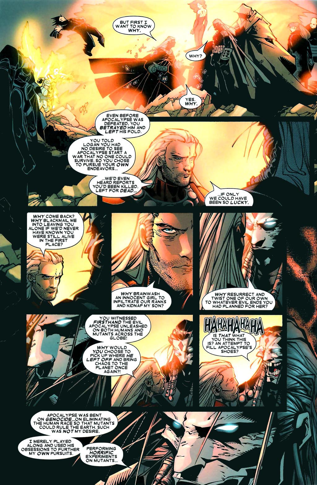 Read online Age of Apocalypse (2005) comic -  Issue #6 - 6