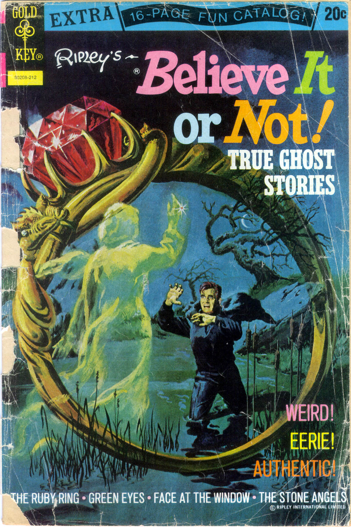 Read online Ripley's Believe it or Not! (1965) comic -  Issue #37 - 1