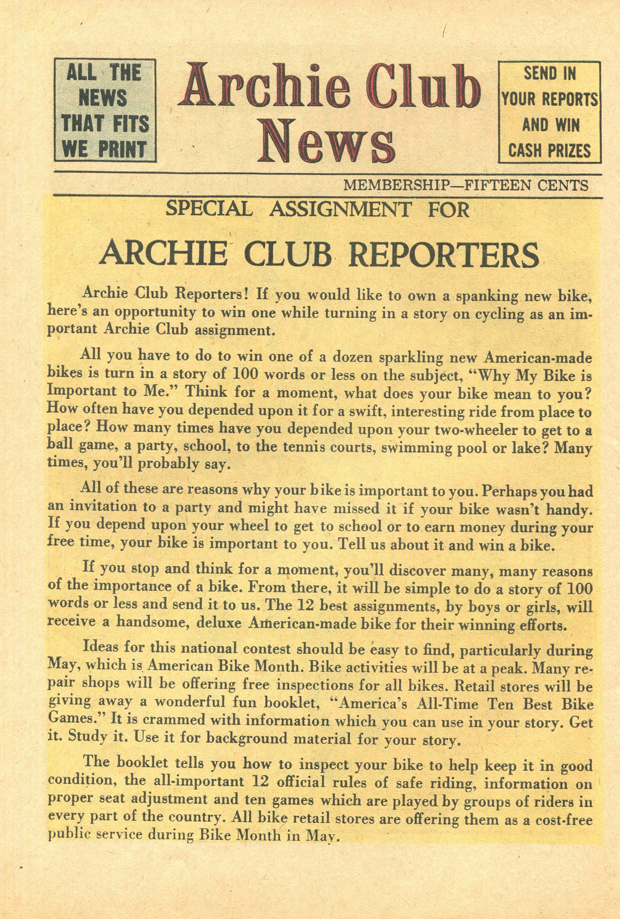 Read online Archie's Joke Book Magazine comic -  Issue #62 - 26