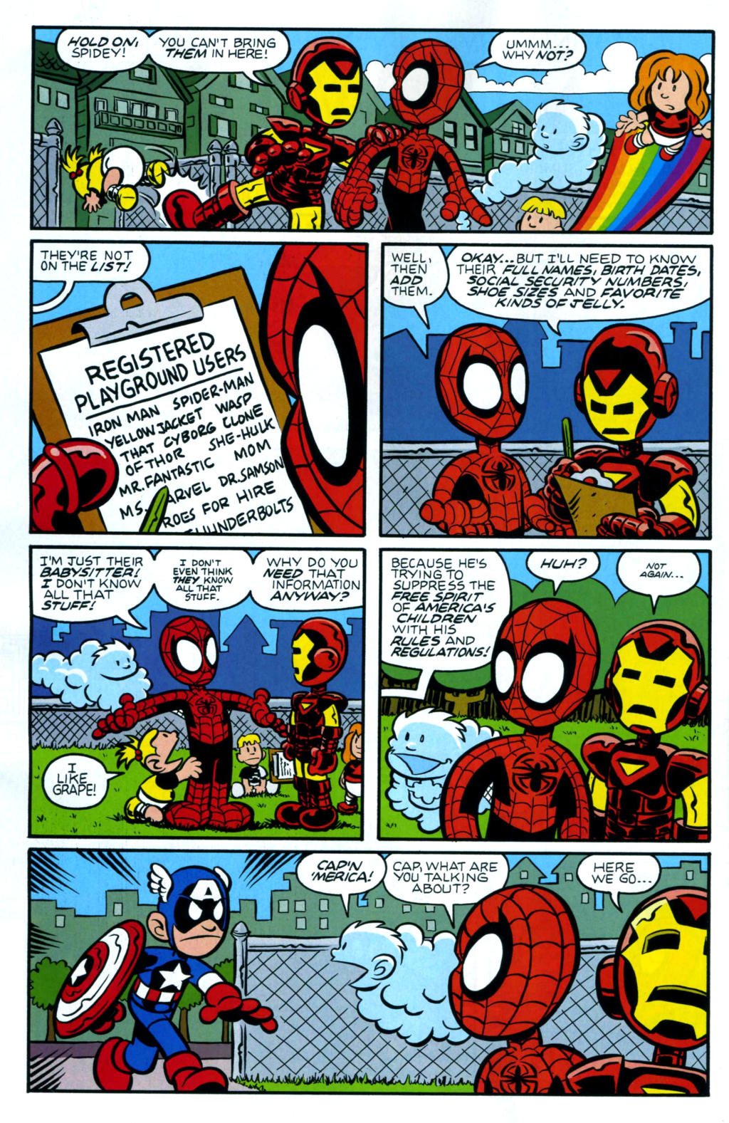 Read online Spider-Man and Power Pack comic -  Issue #3 - 24