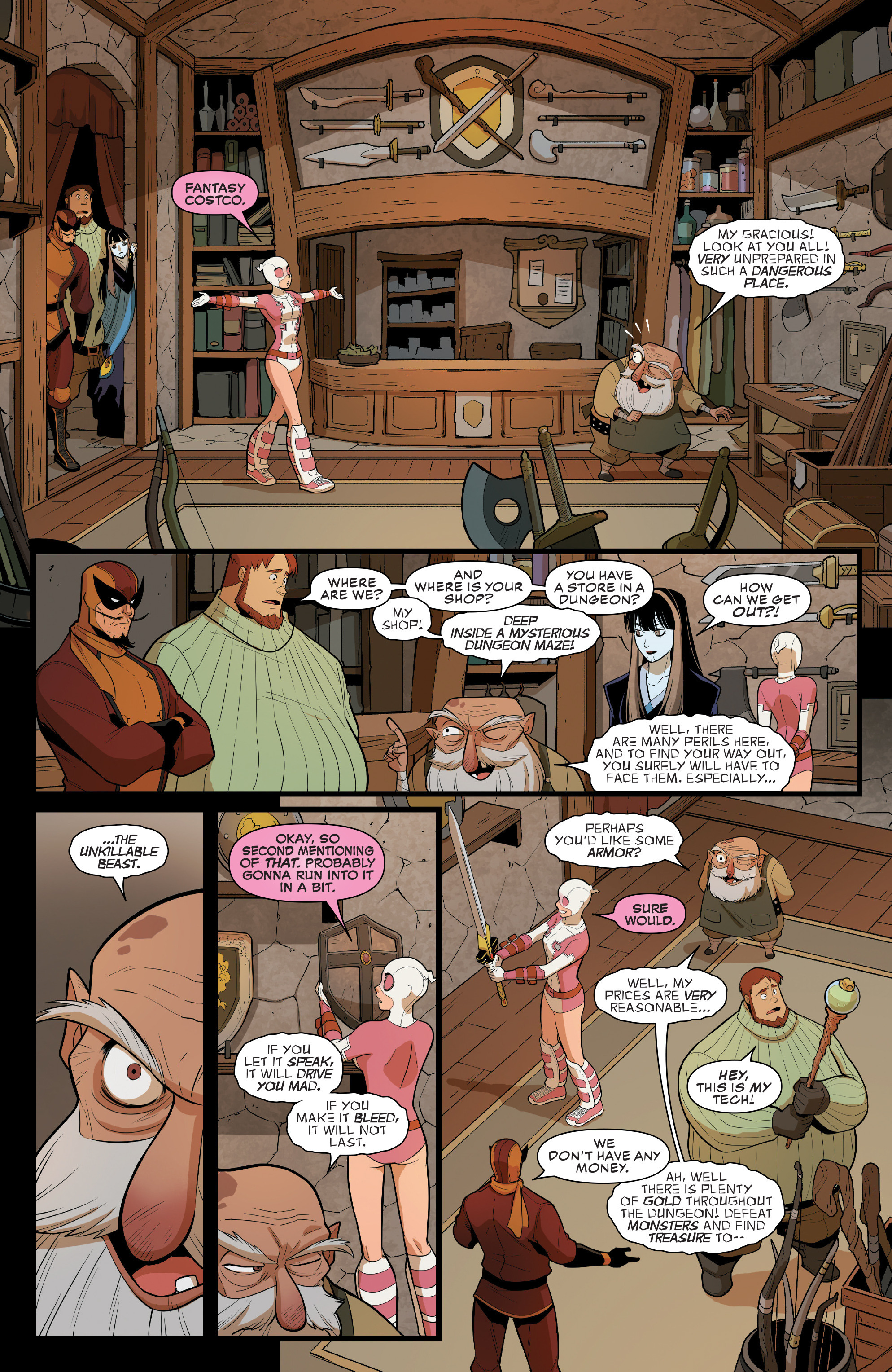 Read online The Unbelievable Gwenpool comic -  Issue #12 - 13