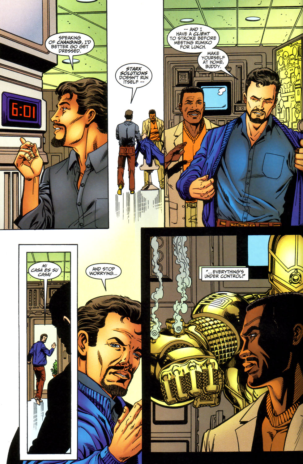 Read online Iron Man: Bad Blood comic -  Issue #2 - 5