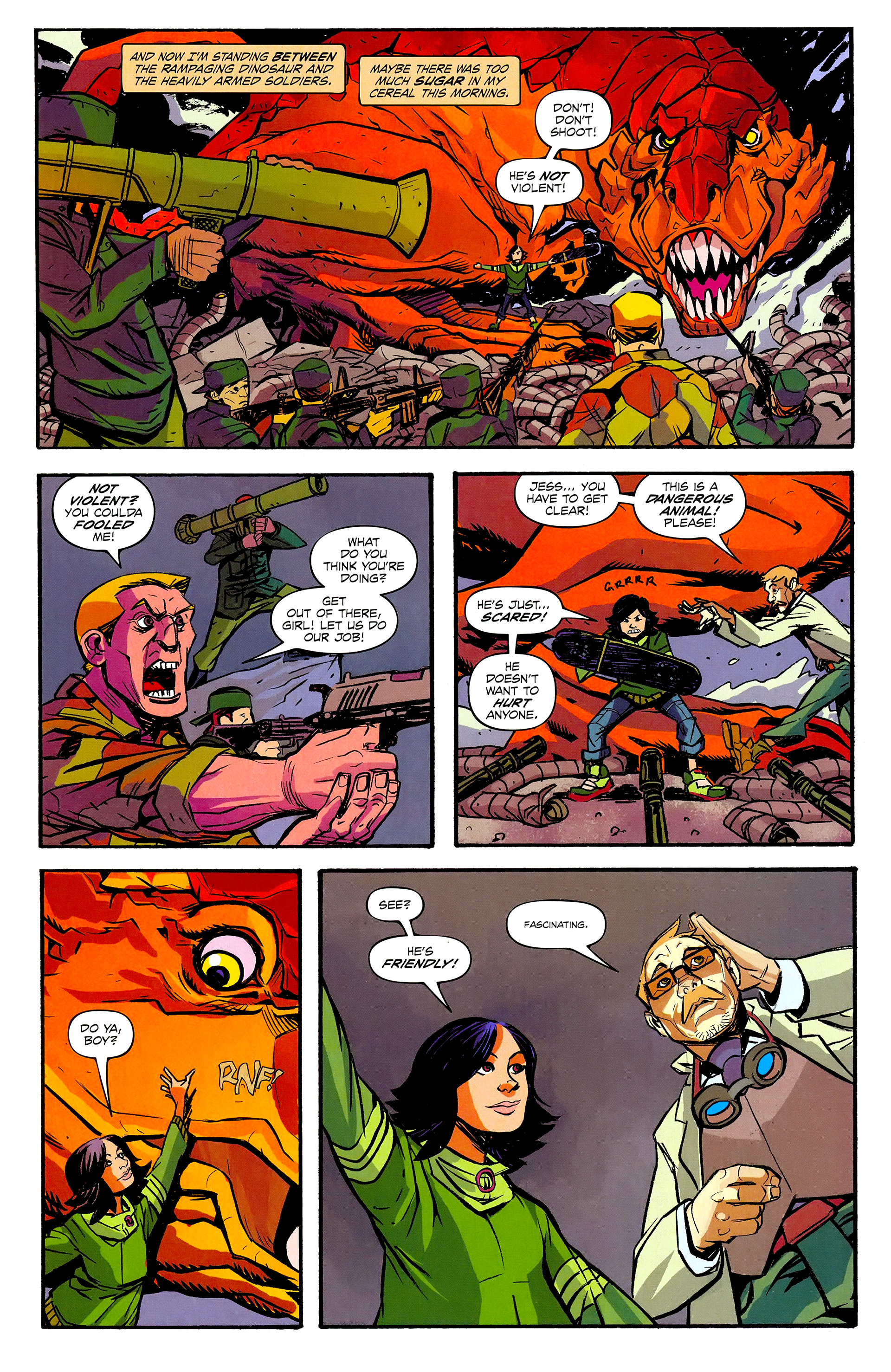 Read online Free Comic Book Day 2015 comic -  Issue # Terrible Lizard - 20