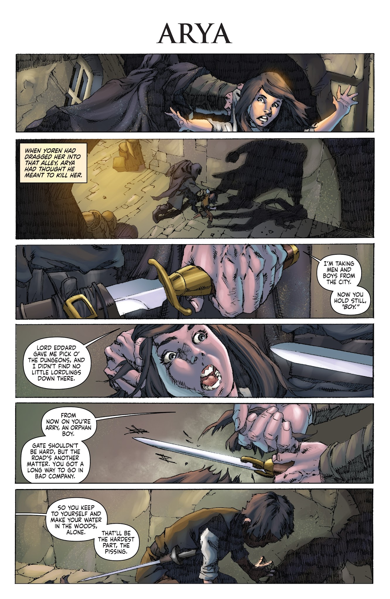 Read online A Clash of Kings comic -  Issue #2 - 4