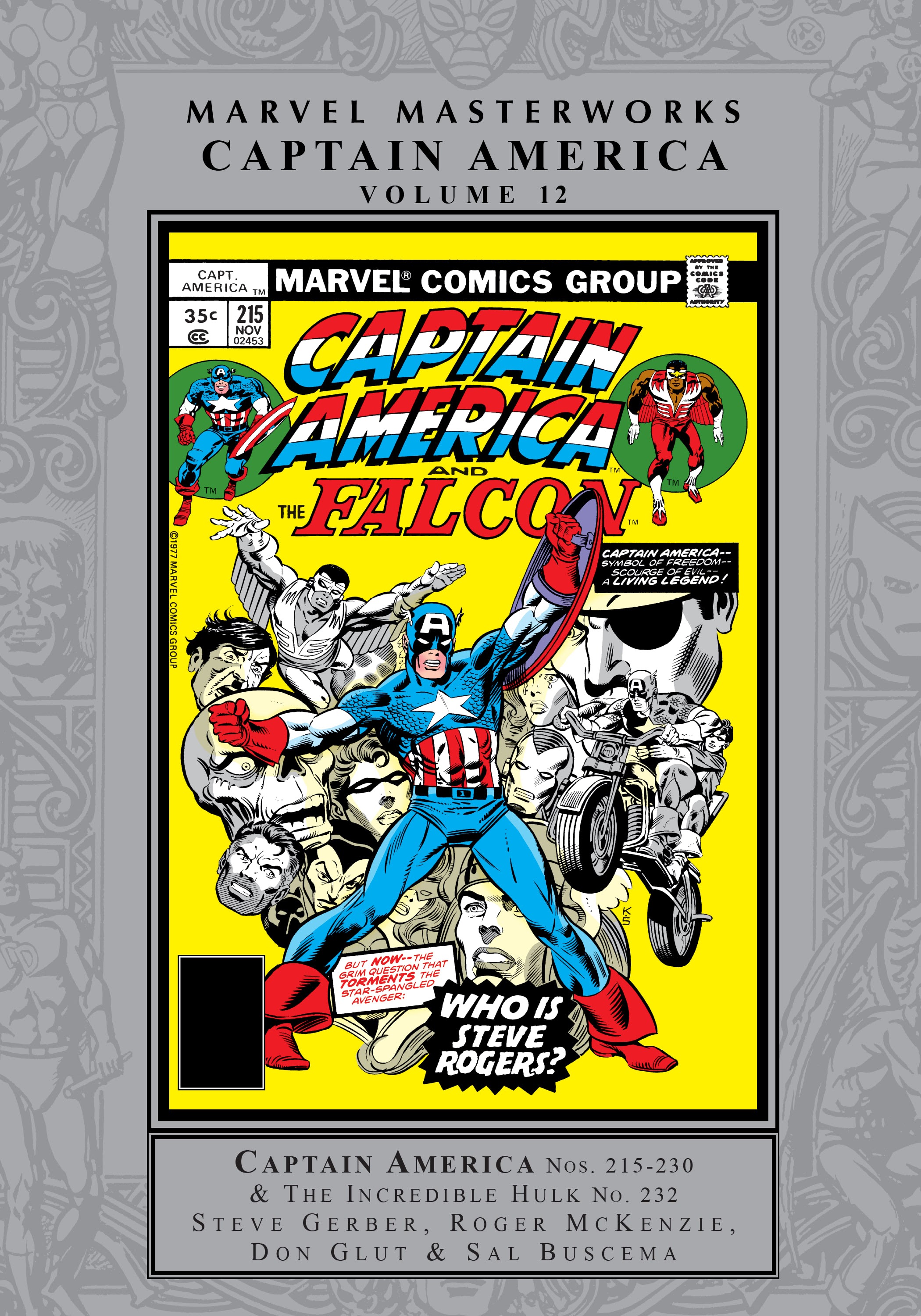 Read online Marvel Masterworks: Captain America comic -  Issue # TPB 12 (Part 1) - 1