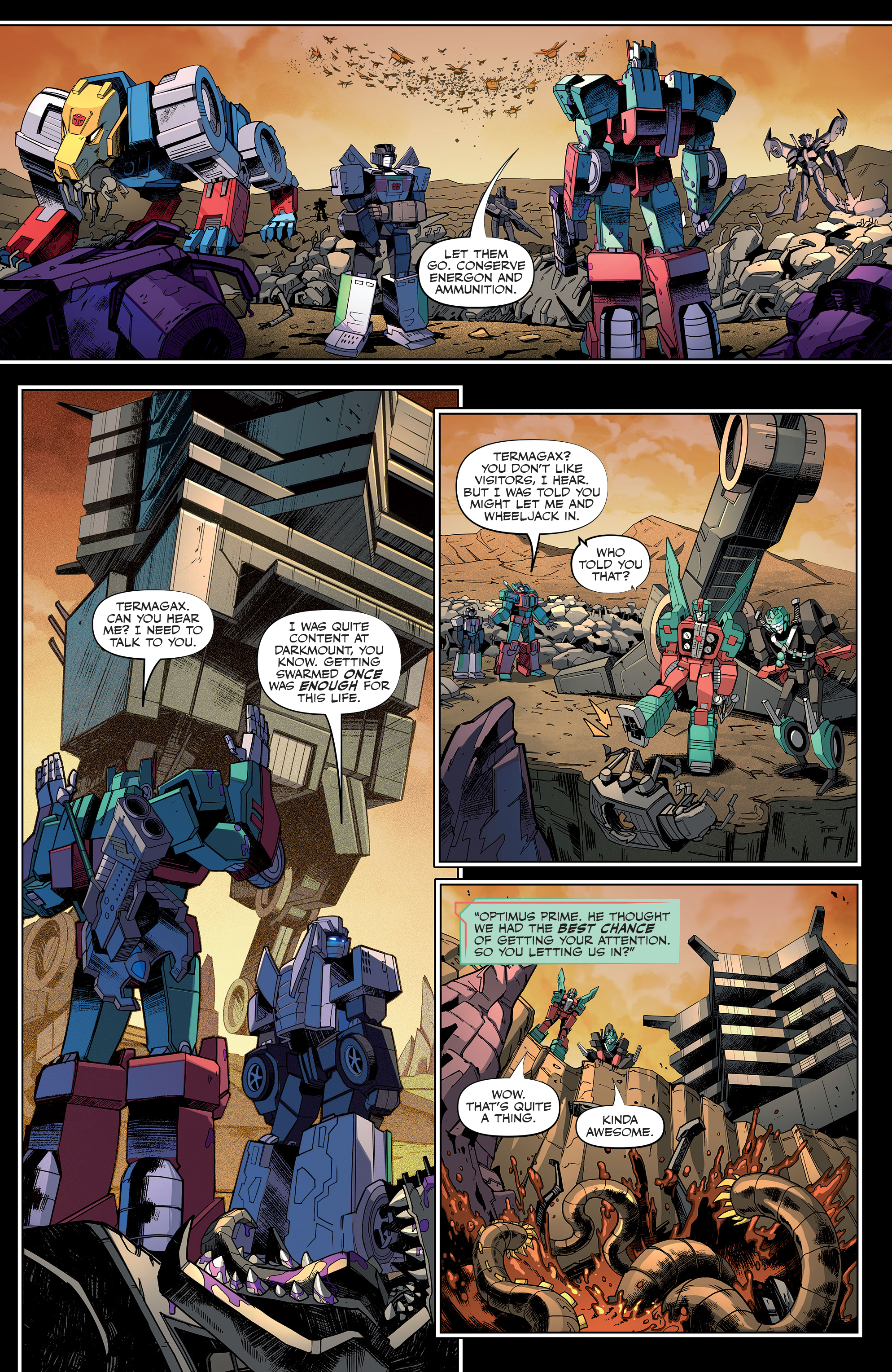 Read online Transformers (2019) comic -  Issue #35 - 8