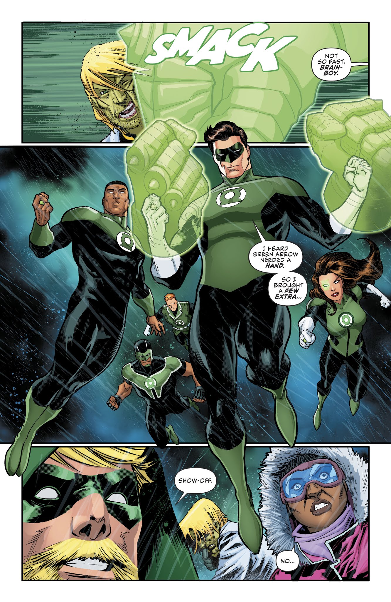 Read online Justice League: No Justice comic -  Issue #4 - 10