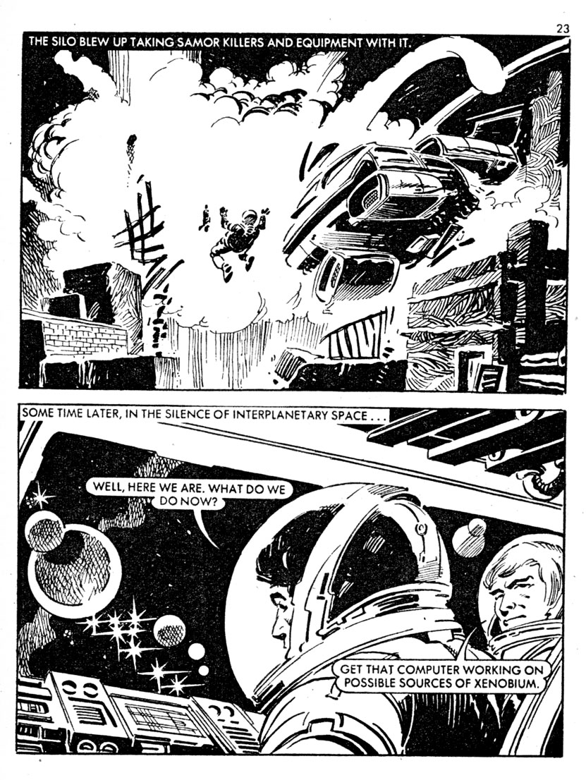 Read online Starblazer comic -  Issue #34 - 23