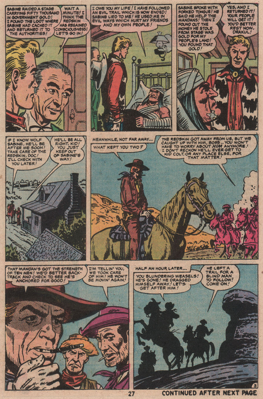 Read online Kid Colt Outlaw comic -  Issue #210 - 29