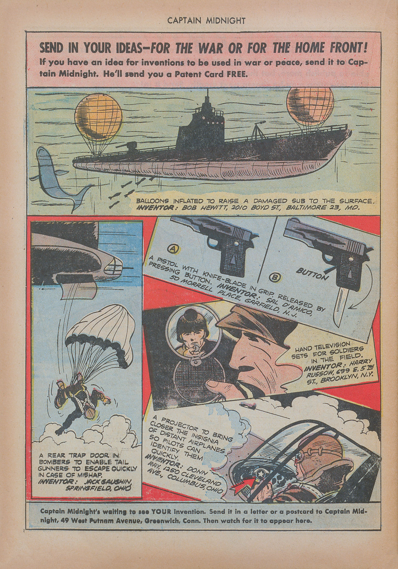 Read online Captain Midnight (1942) comic -  Issue #20 - 38