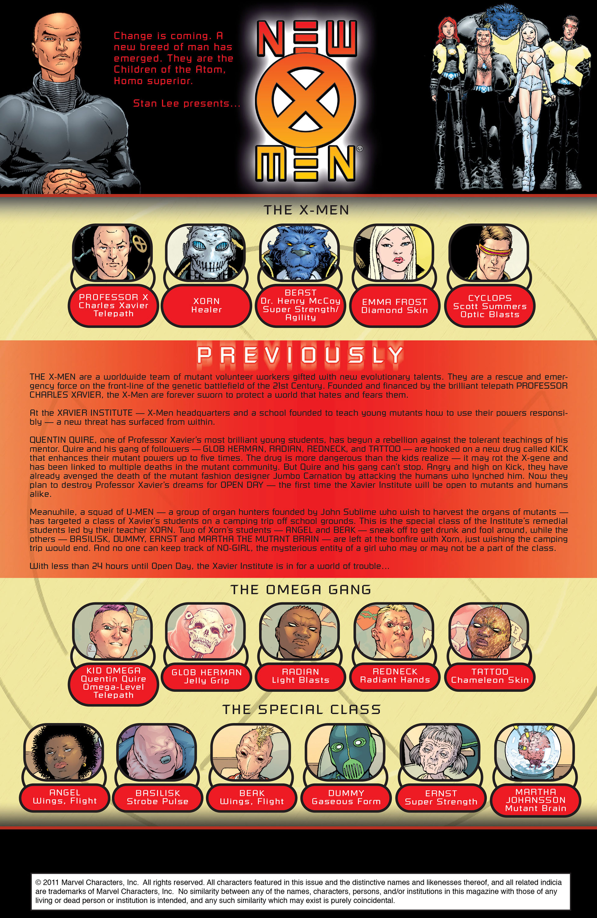 Read online New X-Men (2001) comic -  Issue #136 - 2
