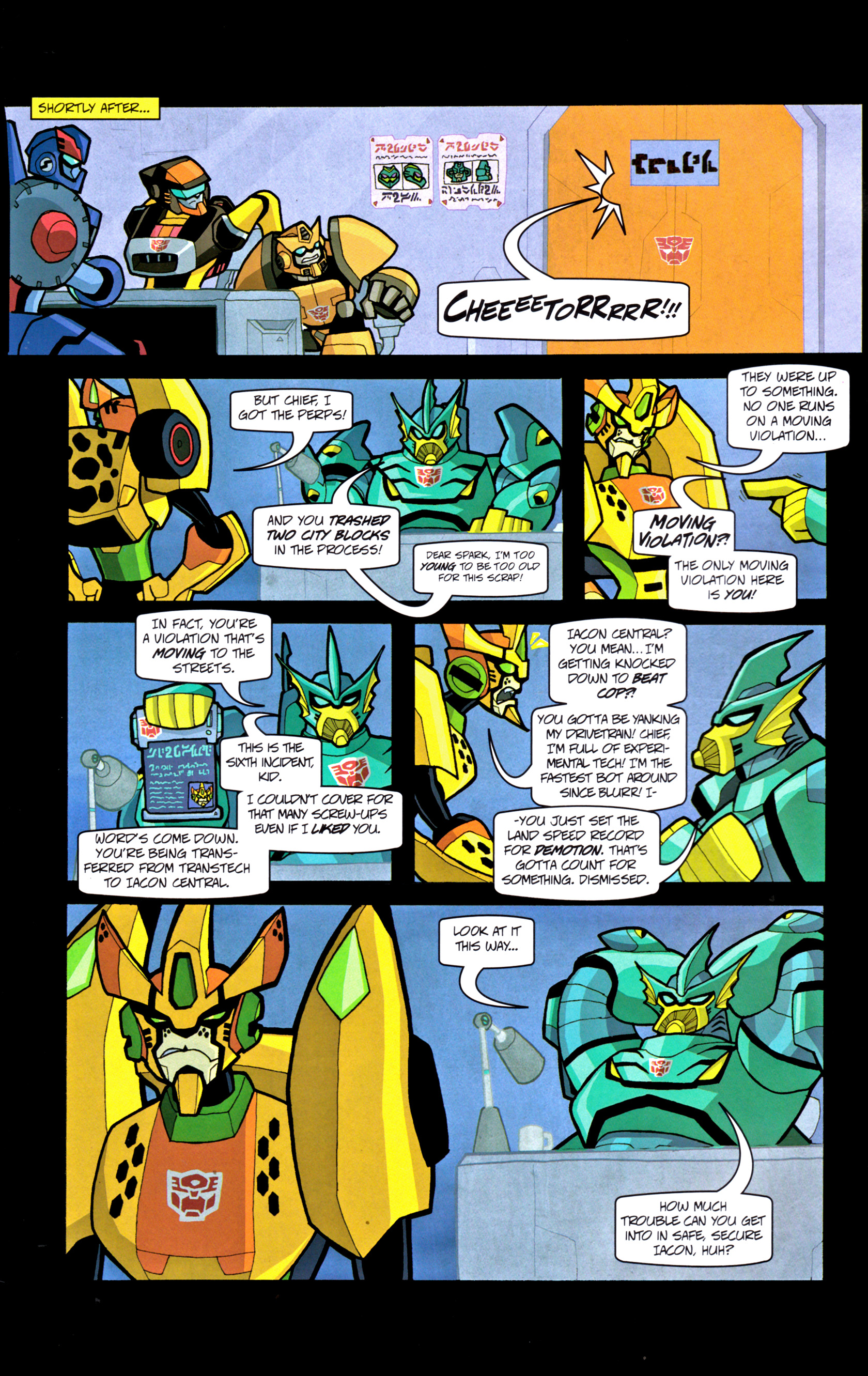 Read online Transformers: Timelines comic -  Issue #6 - 4